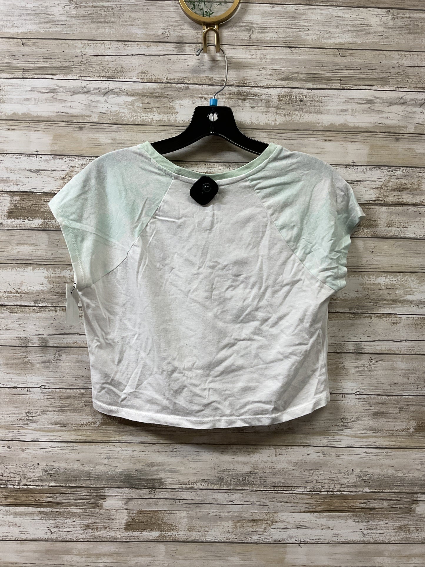 Top Ss By Vans In Green & White, Size:M