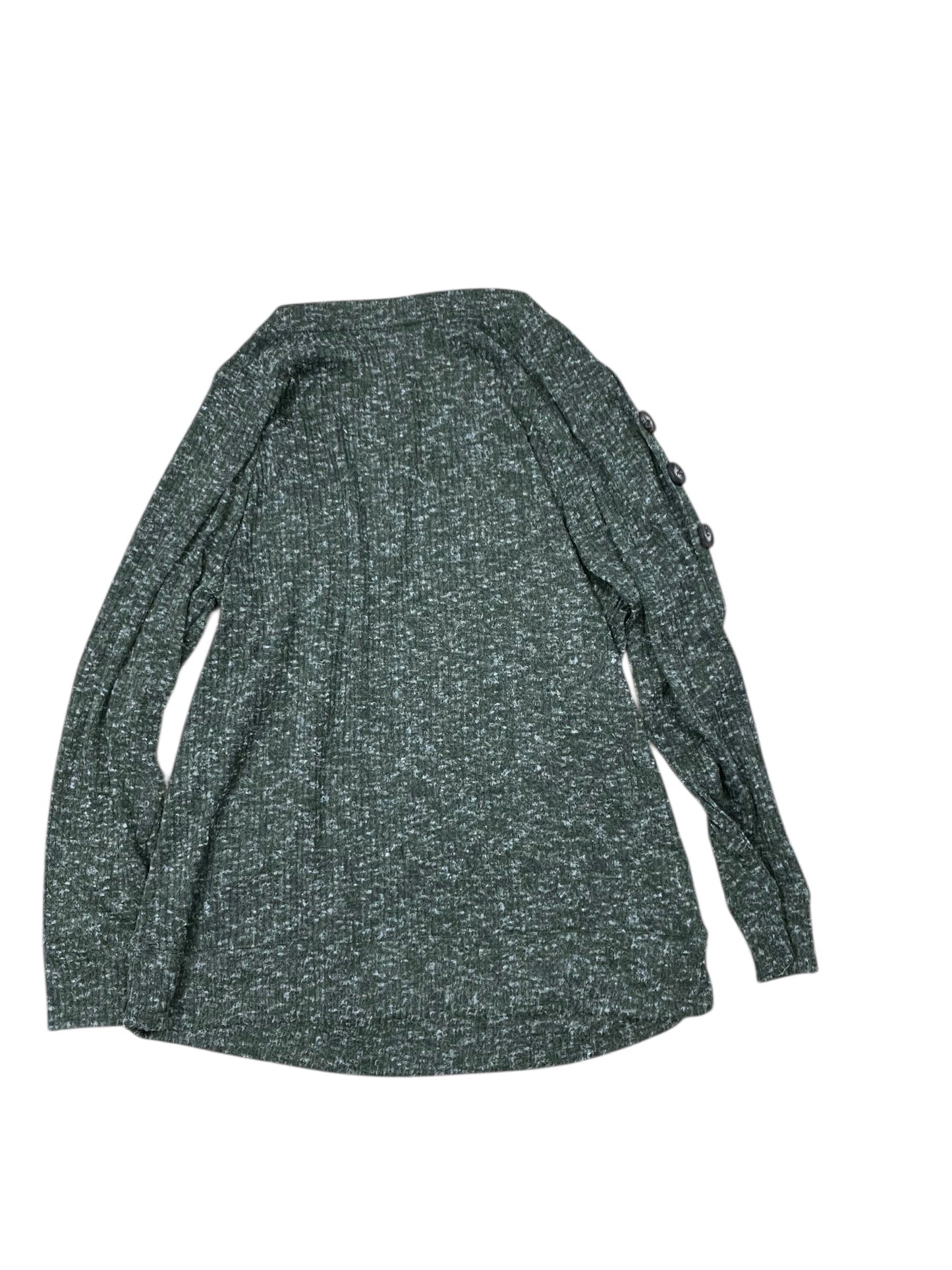 Top Ls By Christopher And Banks In Green, Size:L