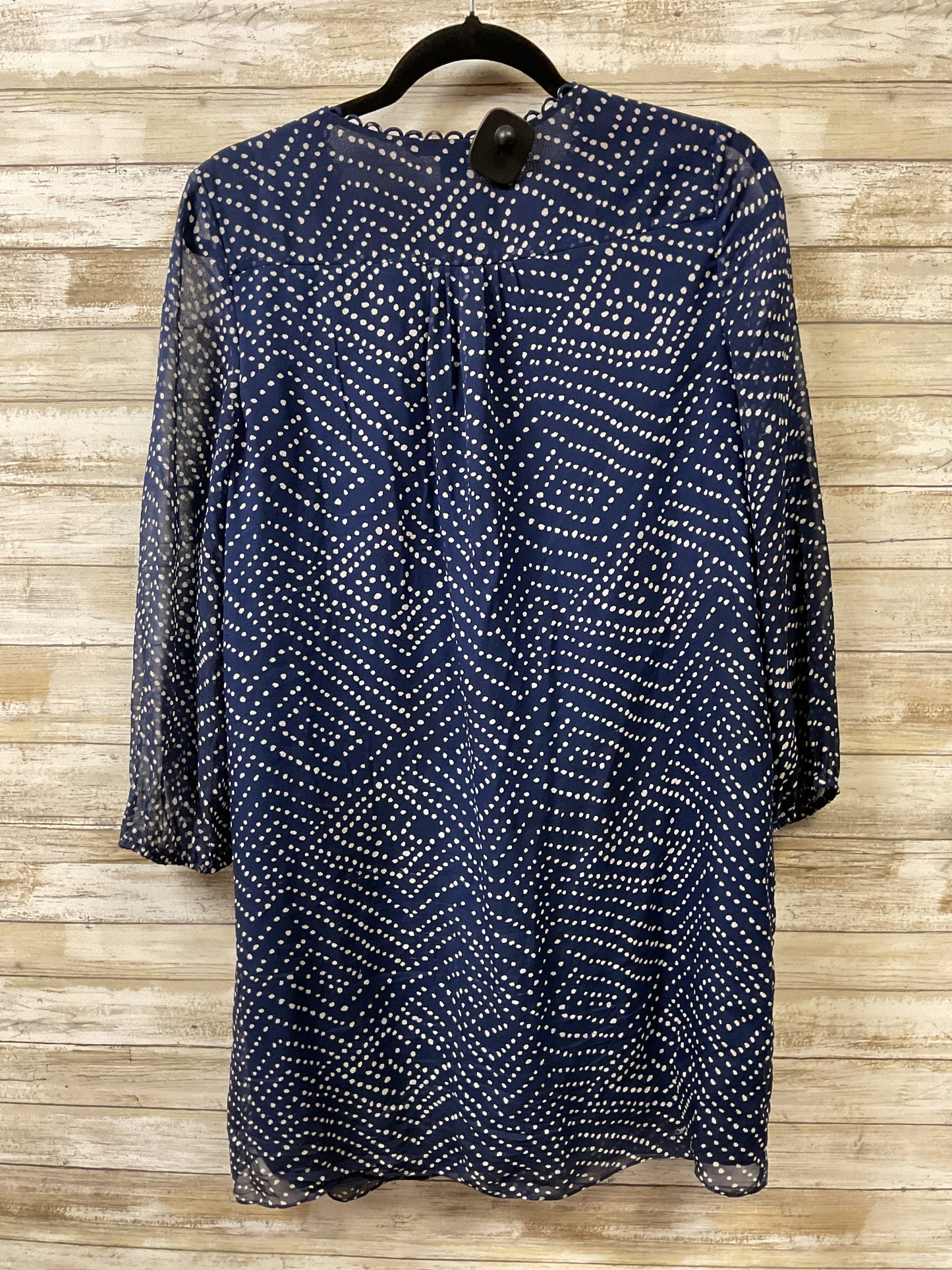 Dress Designer By Diane Von Furstenberg In Navy, Size:6