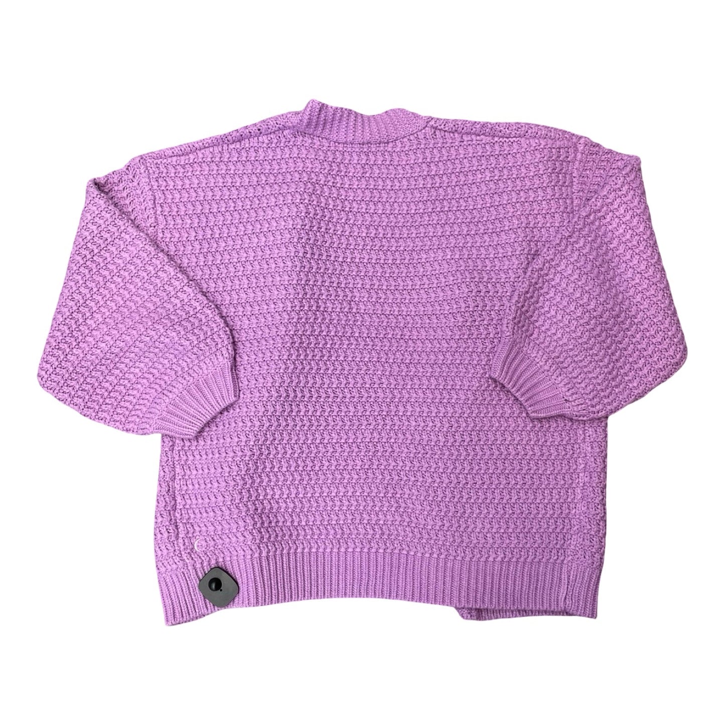 Sweater Cardigan By Zyia In Purple, Size:S