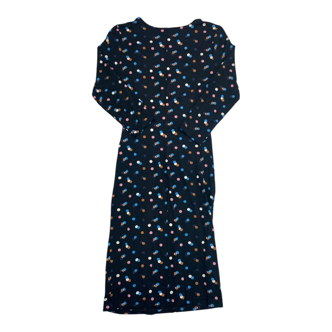 Dress Casual Midi By Boden In Polkadot Pattern, Size:6