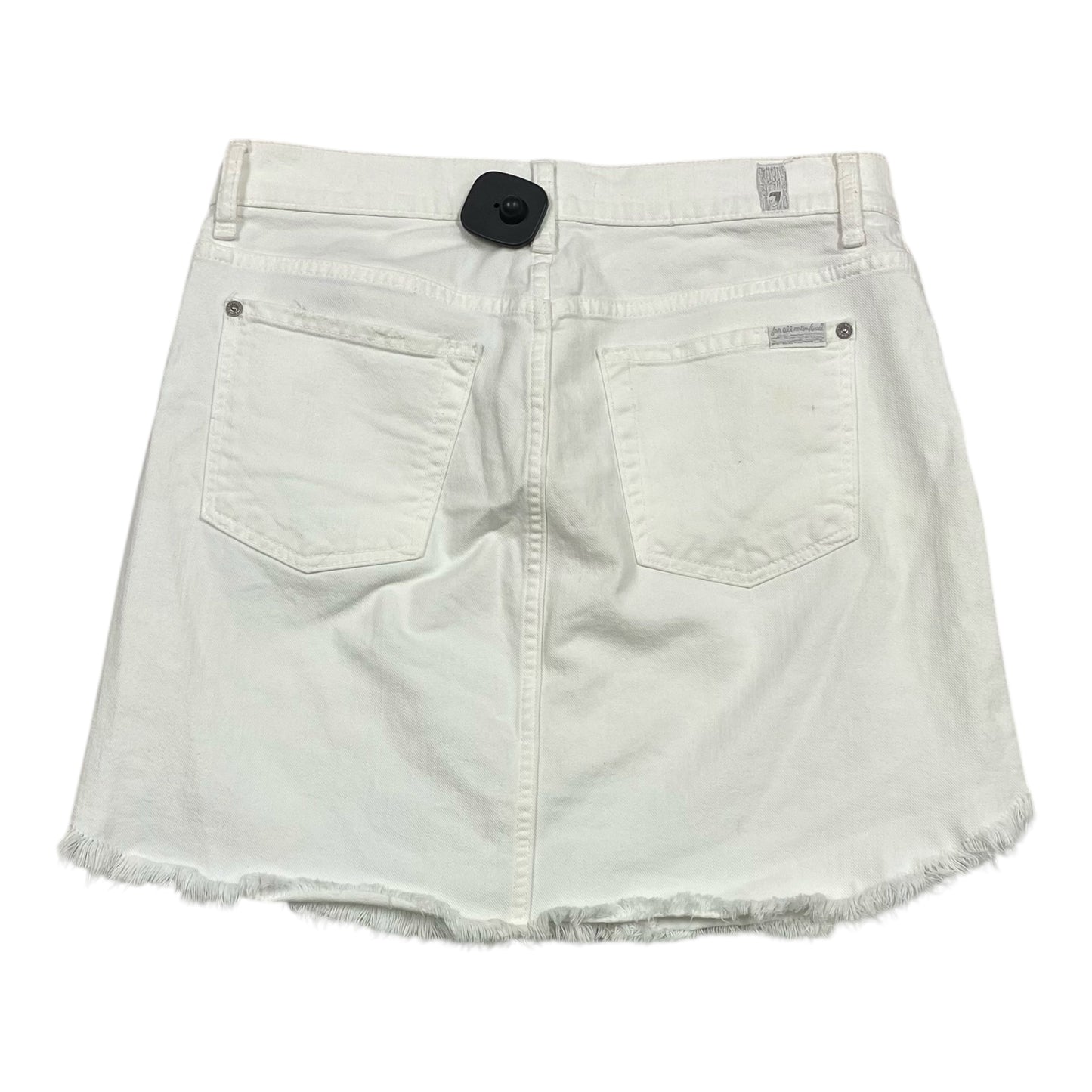 Skirt Midi By 7 For All Mankind In White, Size:6