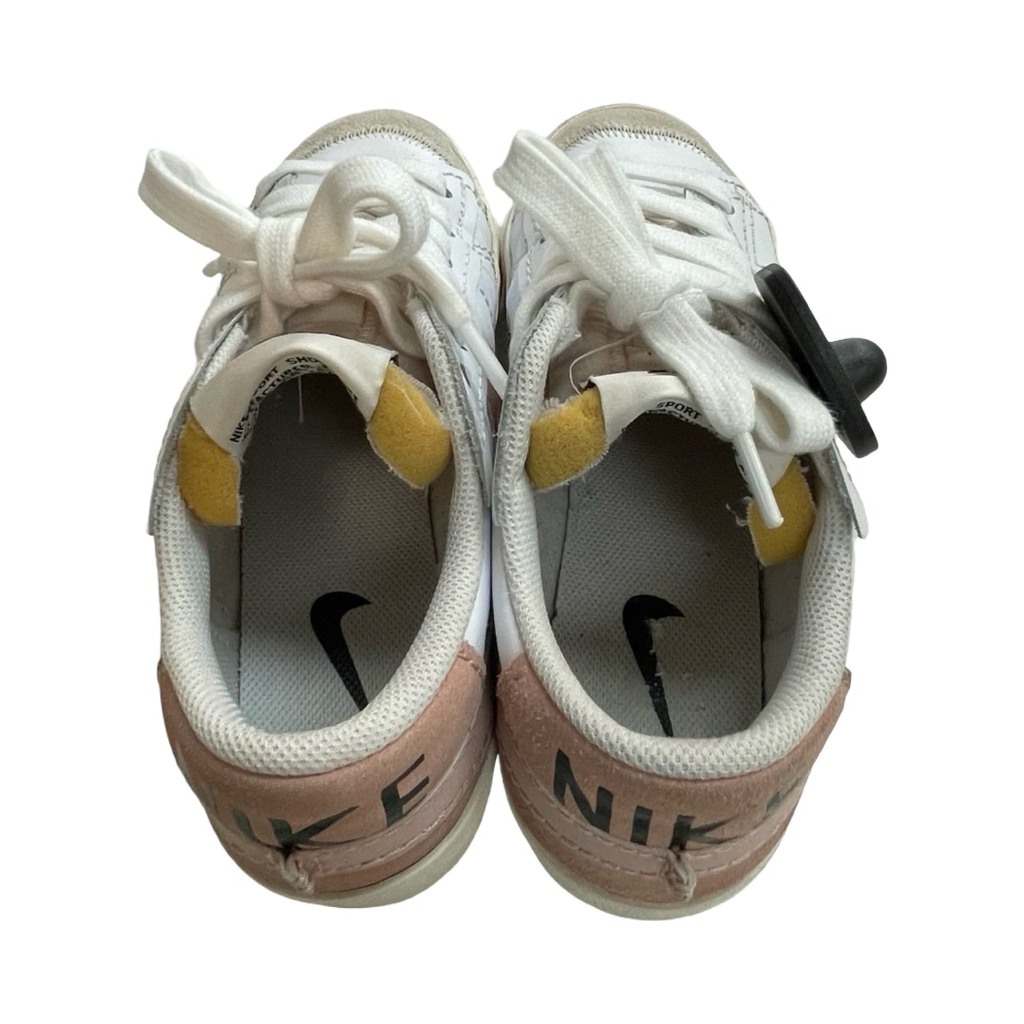 Shoes Athletic By Nike In Pink & White, Size:10