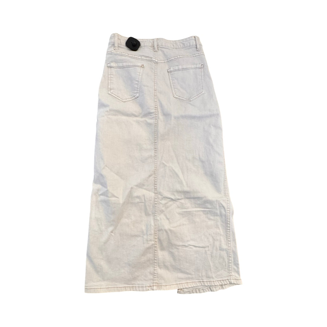Skirt Maxi By Oat In Cream, Size:2
