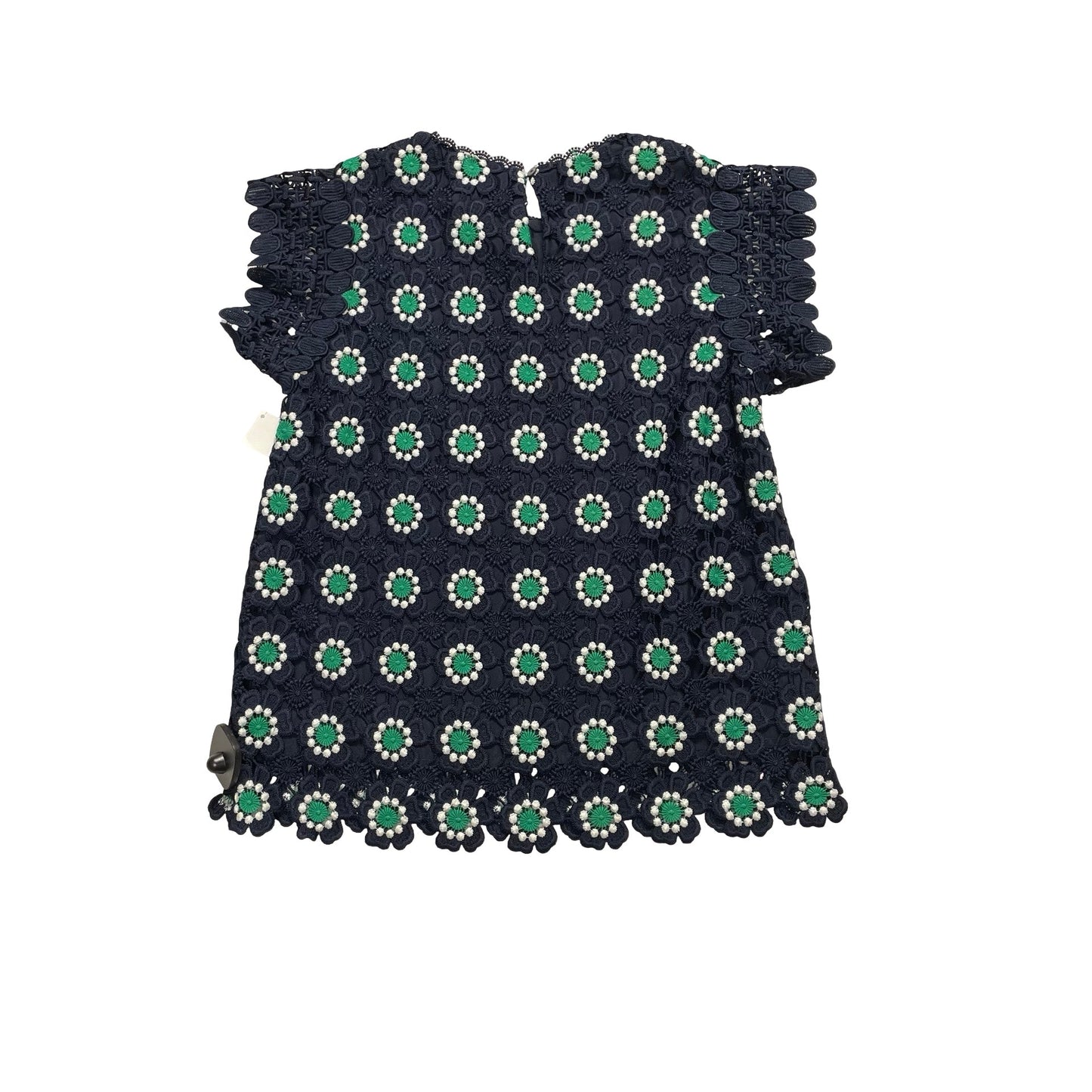 Top Ss By J. Crew In Blue & Green, Size:Xxs