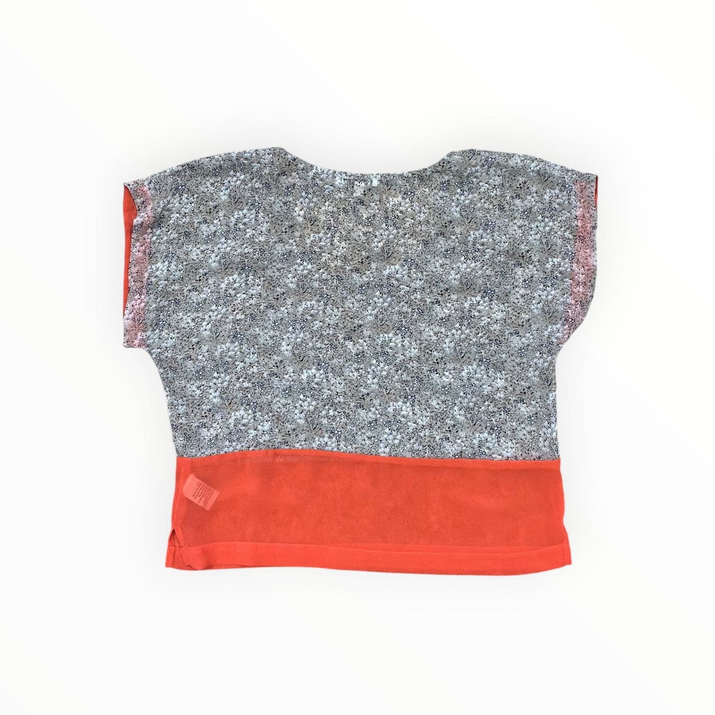 Top Ss By Lucca Couture In Orange & Tan, Size:S