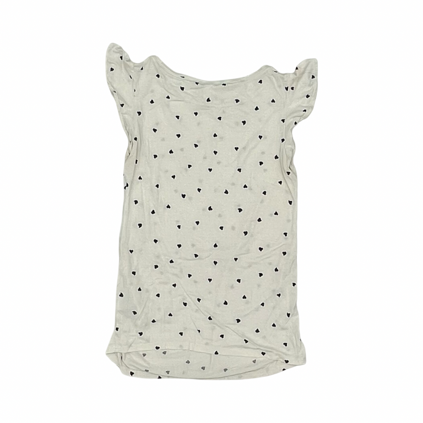 Mat Top Ss By H&M Mama In Black & White, Size:S