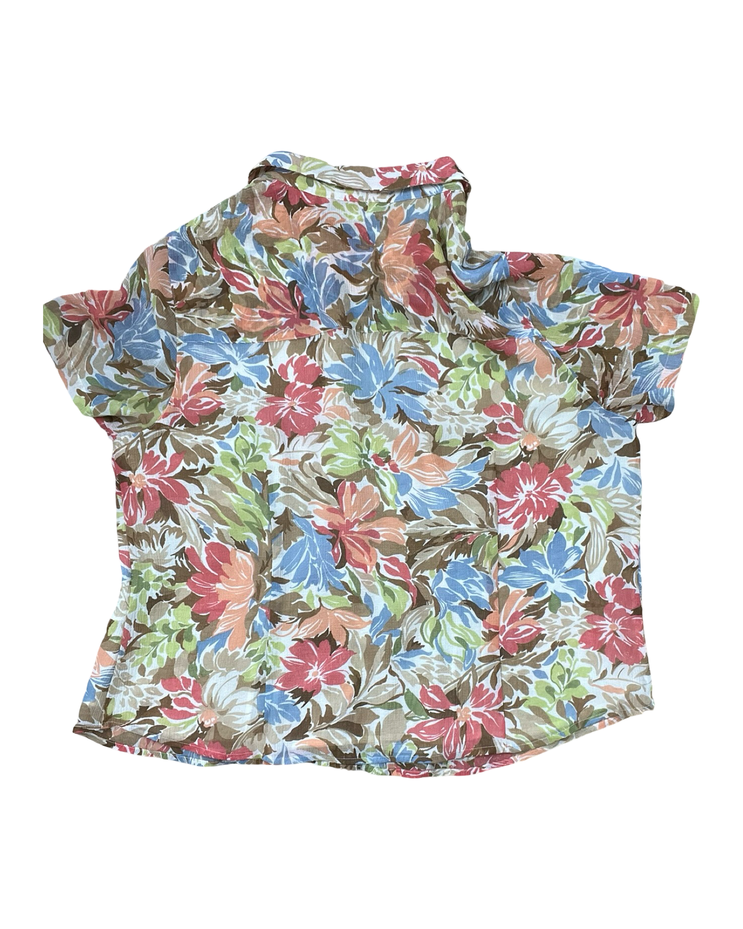 Blouse Ss By Alfred Dunner In Multi, Size:1X