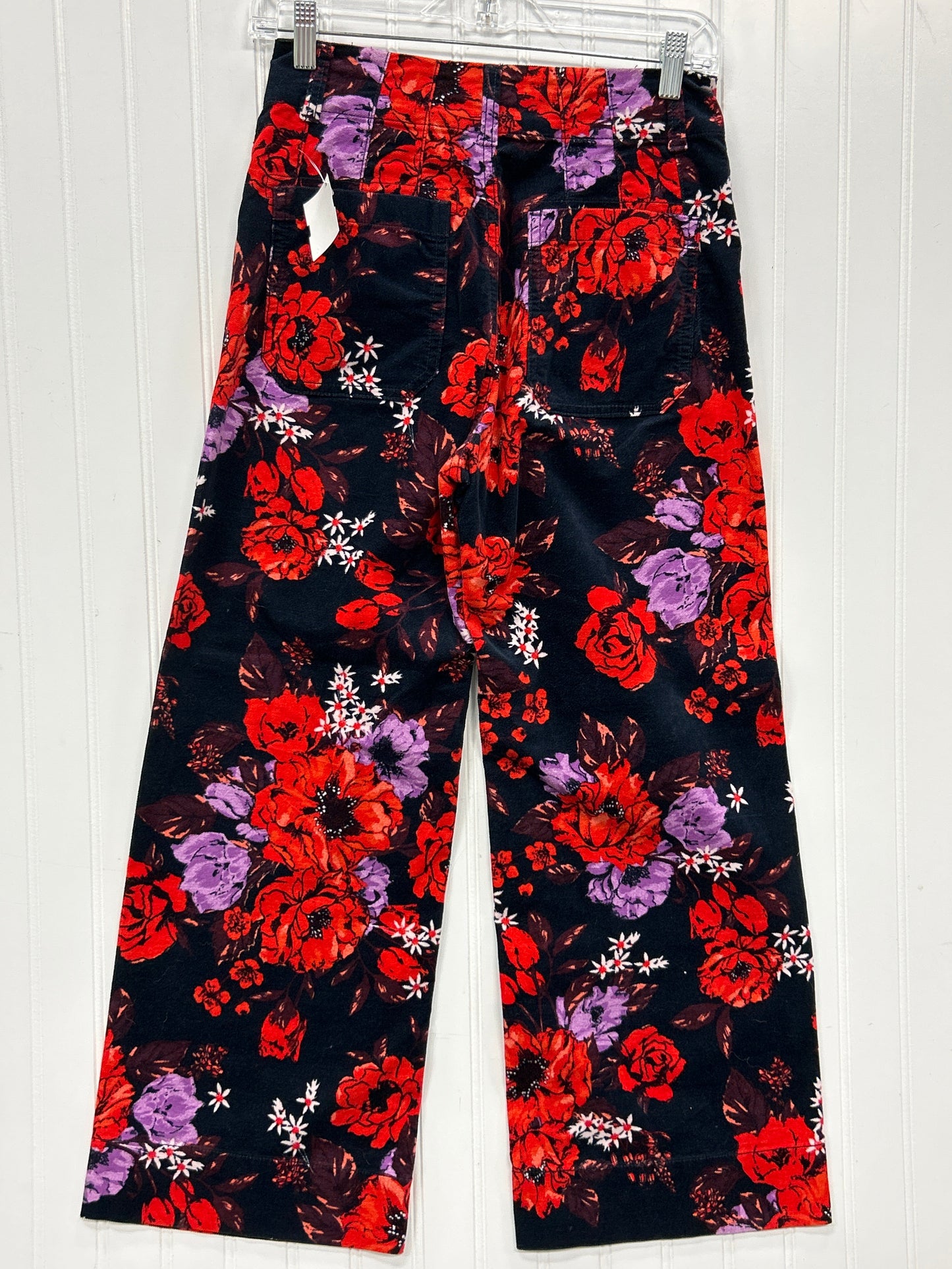 Pants Corduroy By Maeve In Navy, Size:2