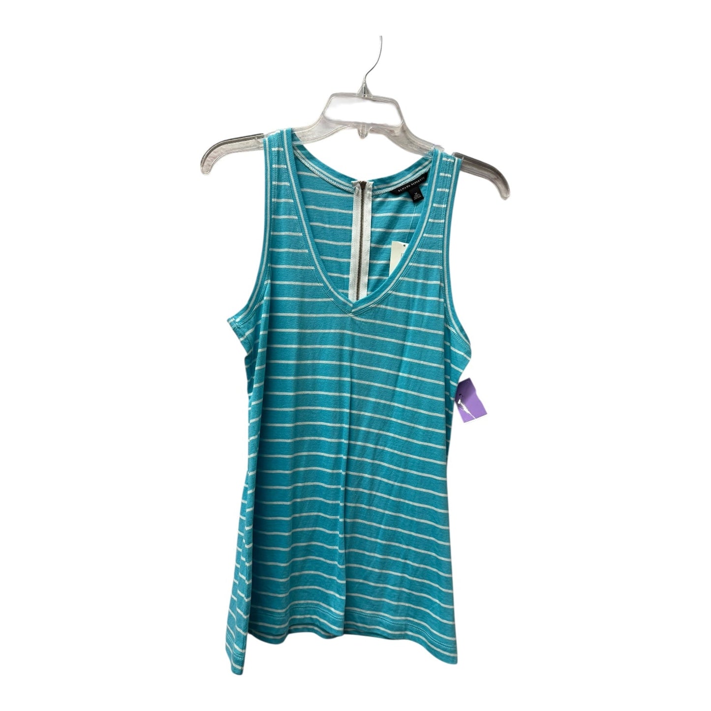 Top Ls Basic By Banana Republic In Teal, Size:M
