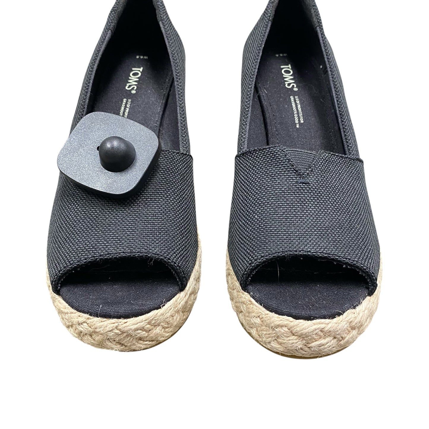 Shoes Heels Wedge By Toms In Black, Size:6.5