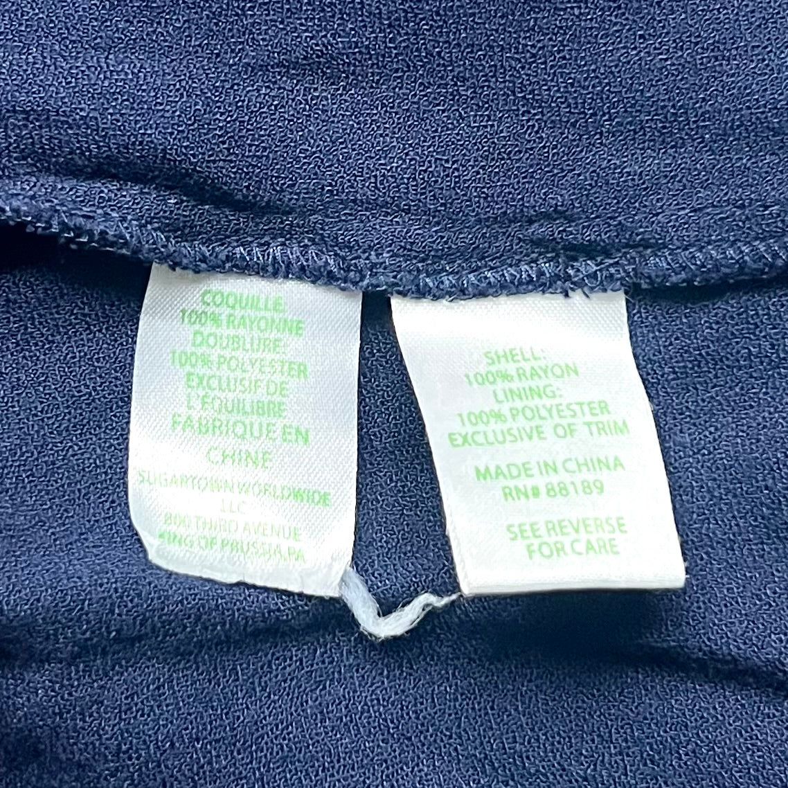 Top Sleeveless Designer By Lilly Pulitzer In Navy, Size: Xs