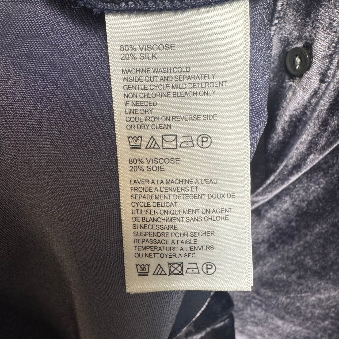 Top Long Sleeve By Tommy Bahama In Purple, Size: L