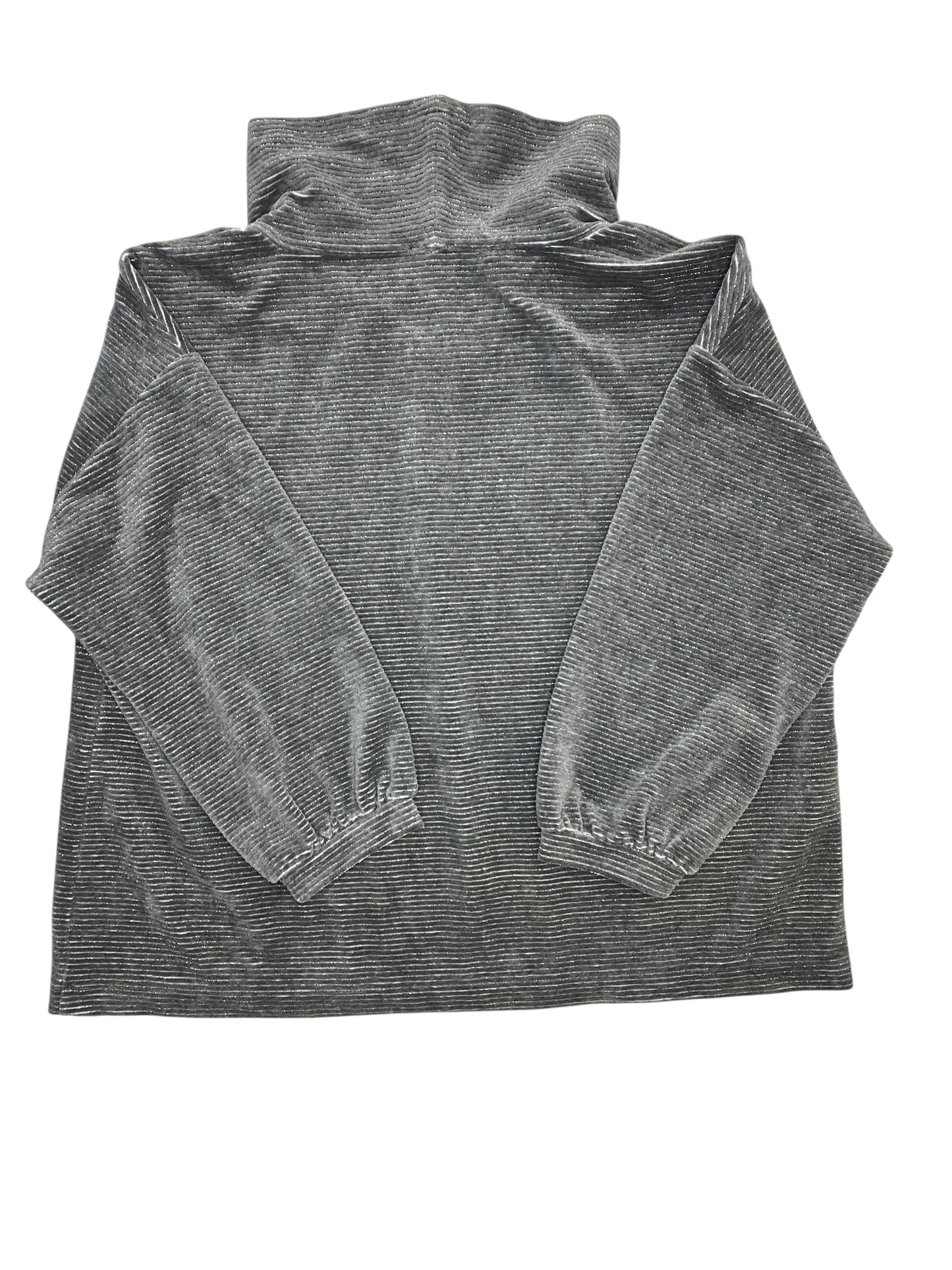 Sweater By Talbots In Grey, Size:3X