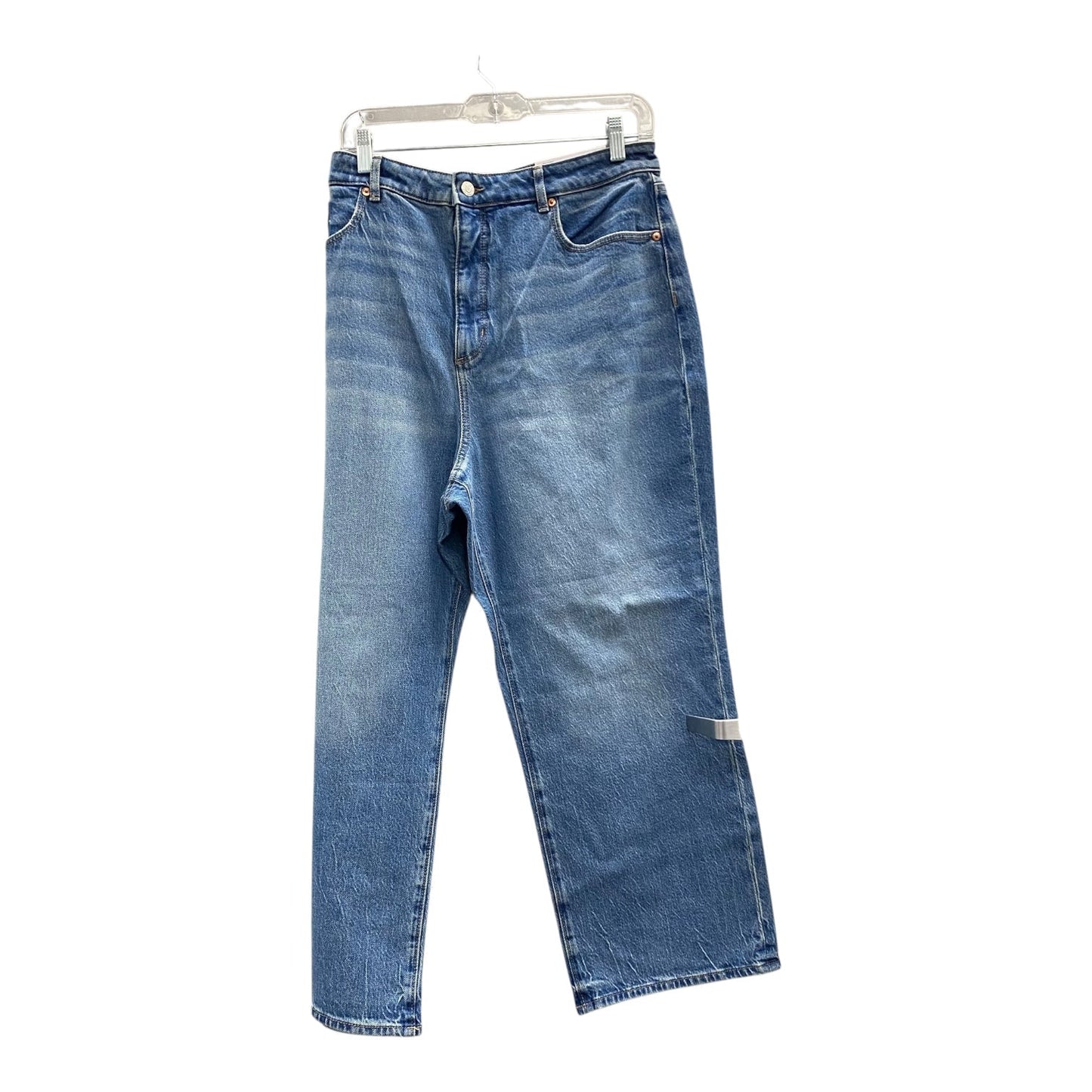 Jeans Straight By Loft In Blue, Size:16