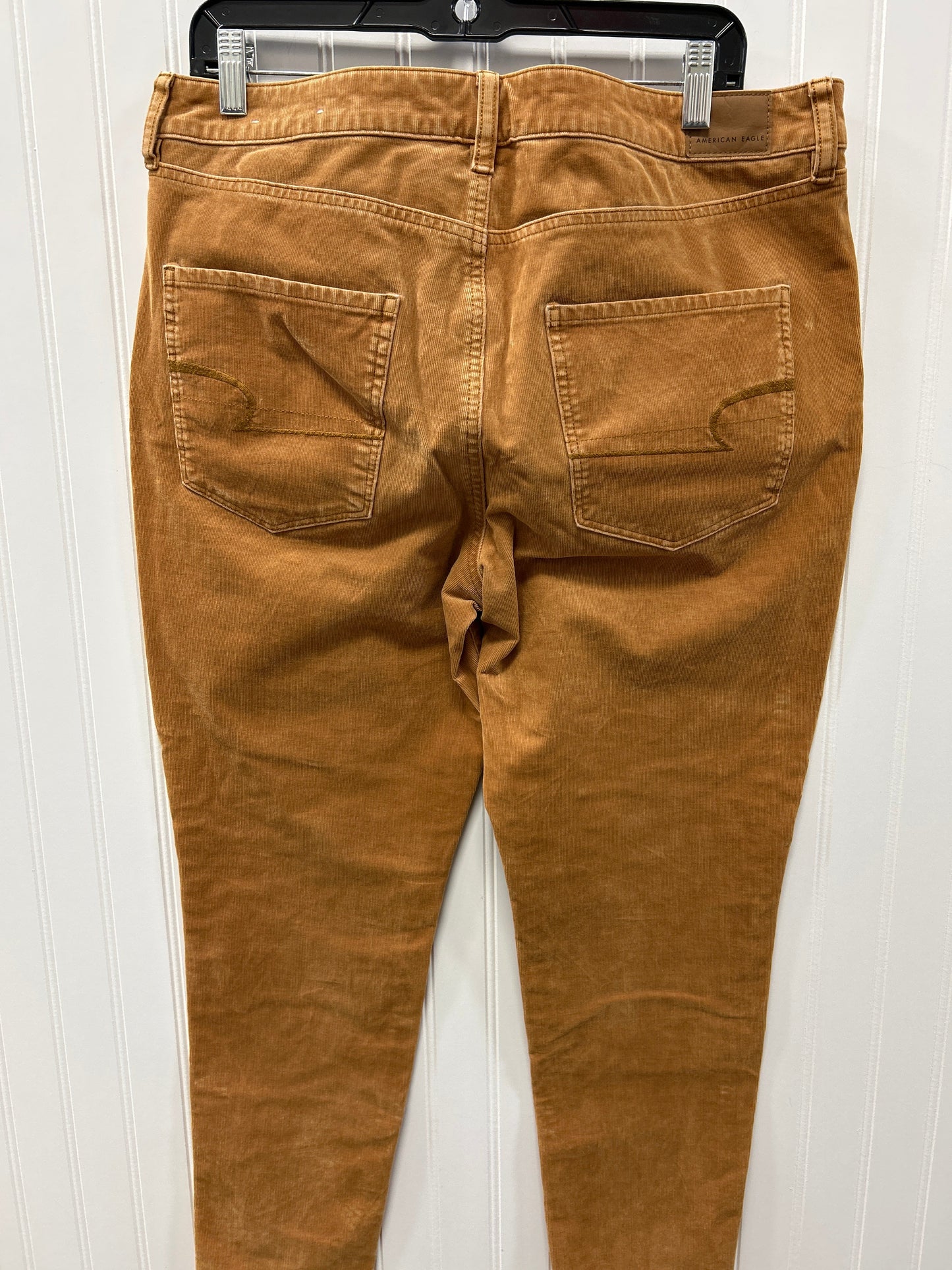 Pants Corduroy By American Eagle In Tan, Size:16