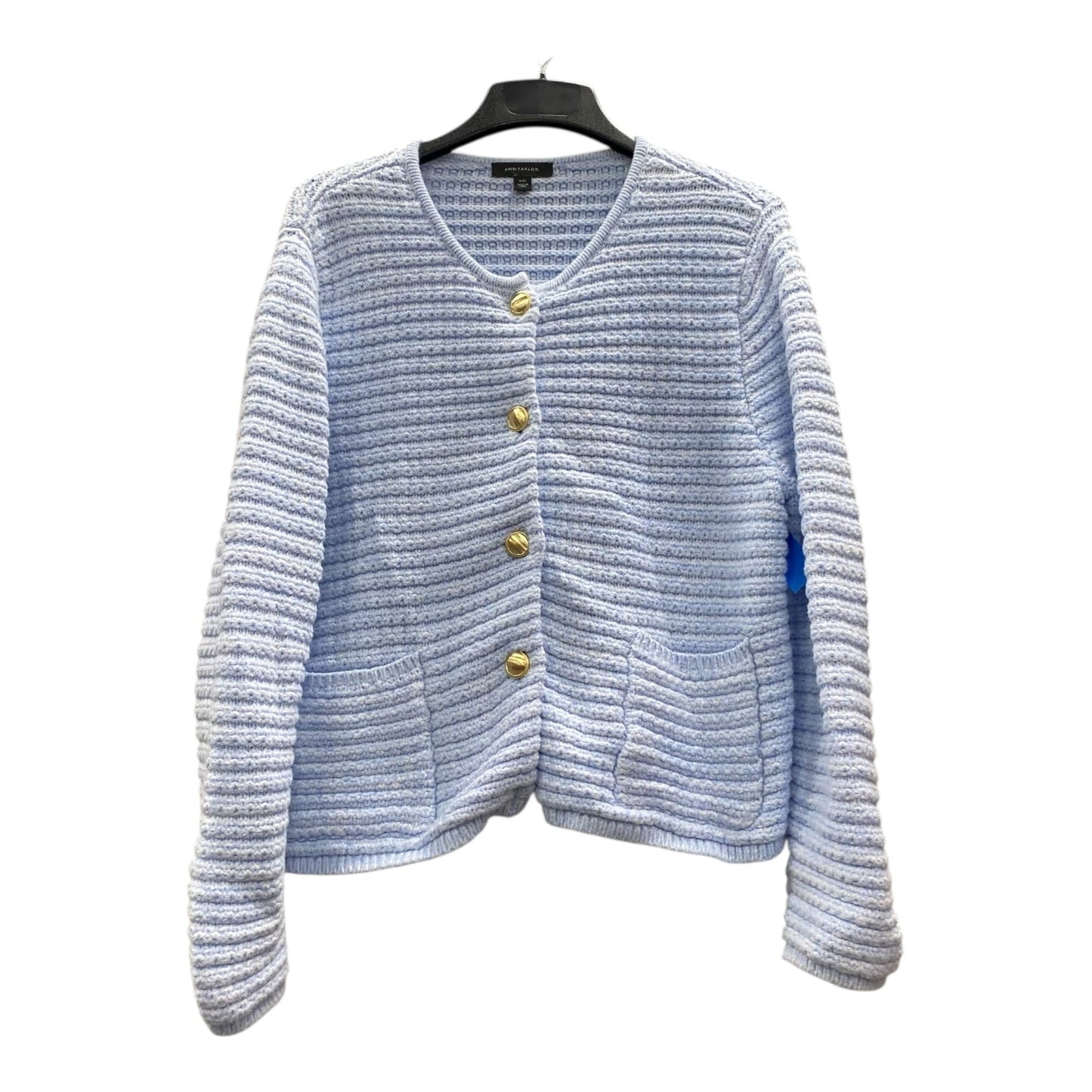 Blazer By Ann Taylor In Blue, Size:1X