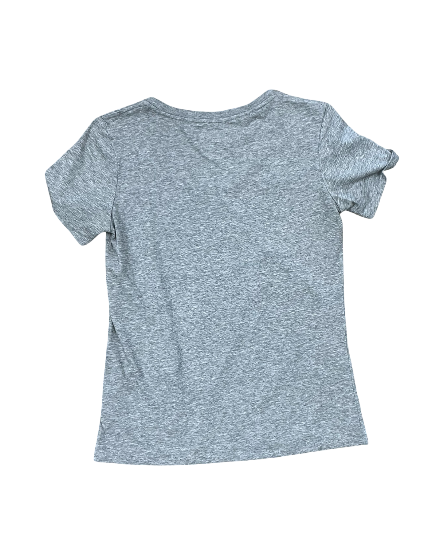 Athletic Top Ss By Nike In Grey, Size:M