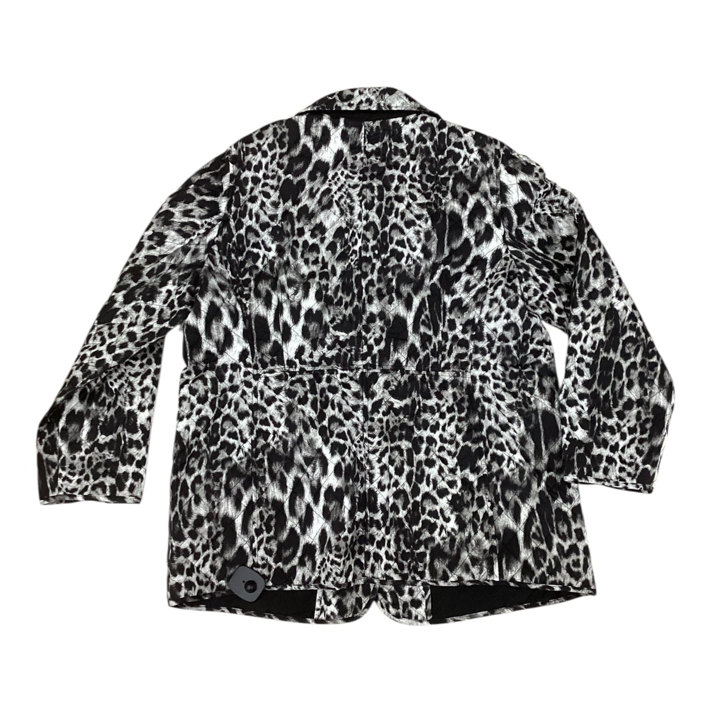 Jacket Puffer & Quilted By Chicos In Animal Print, Size:Xl