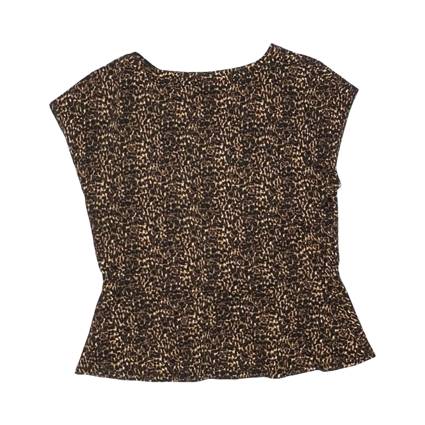 Top Ss By Talbots In Leopard Print, Size:Lp