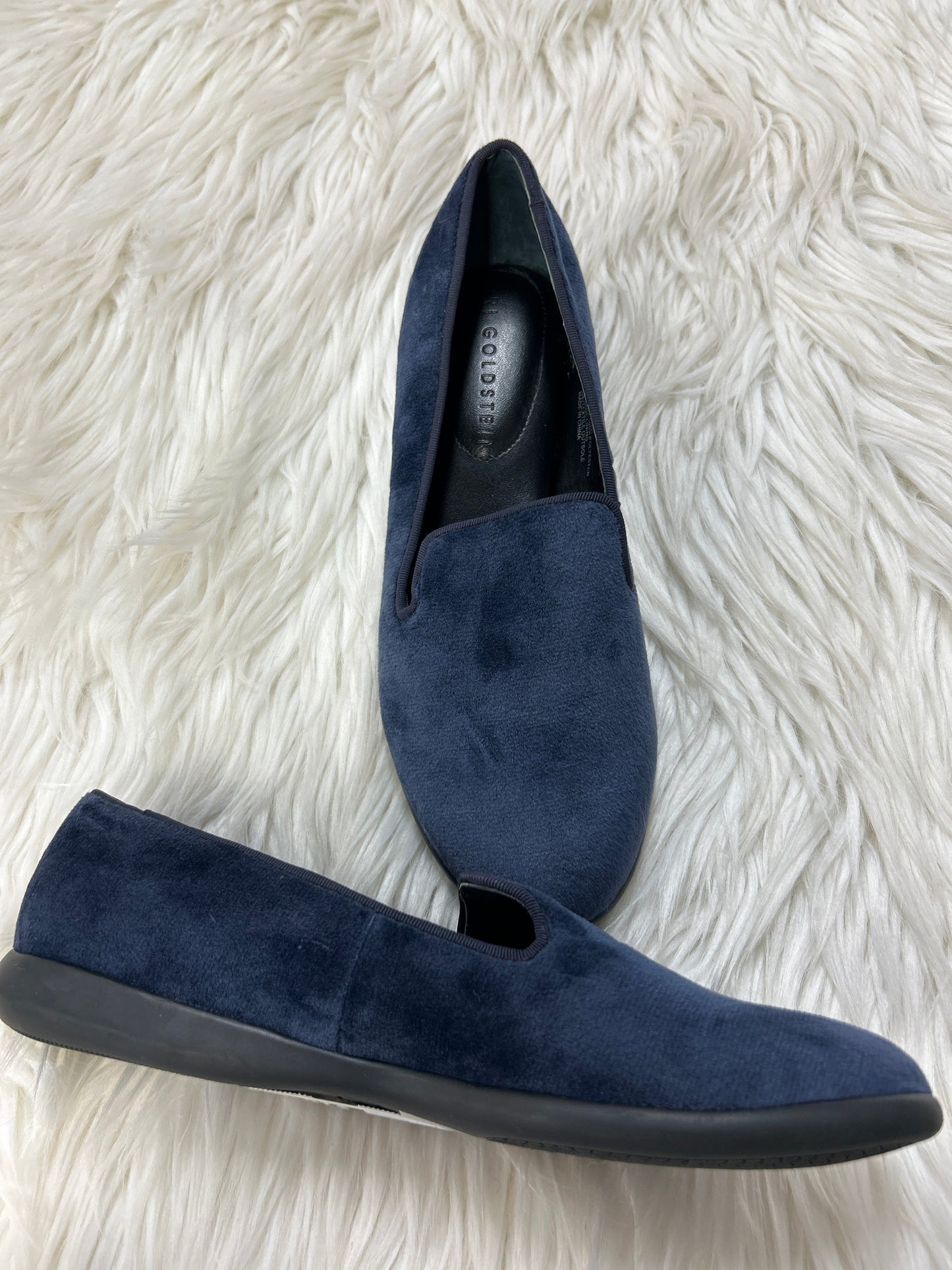 Shoes Flats By Clothes Mentor In Blue, Size:7