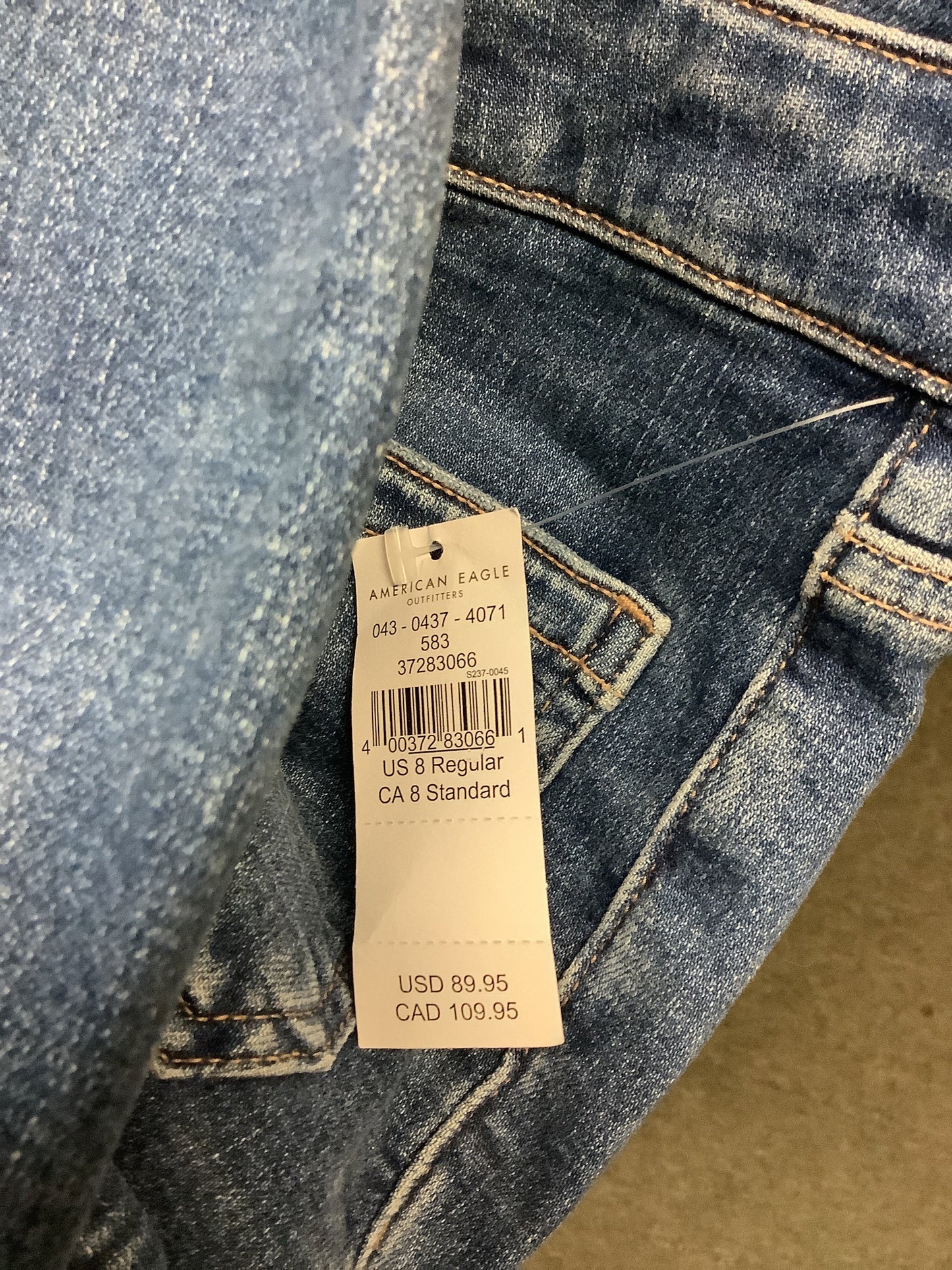 Overalls By American Eagle In Blue Denim, Size: 8