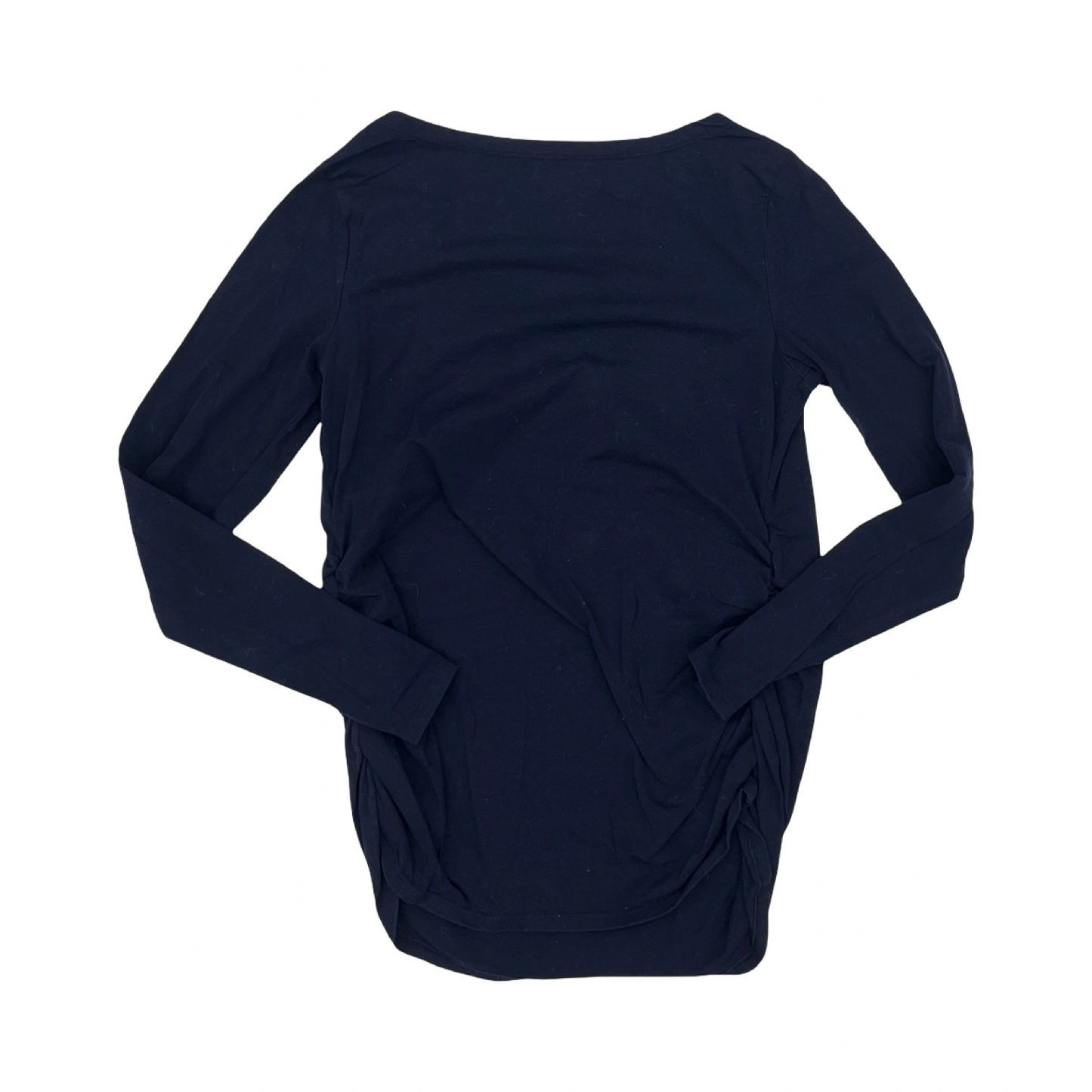 Mat Top Ls By Isabel Maternity In Navy, Size:L