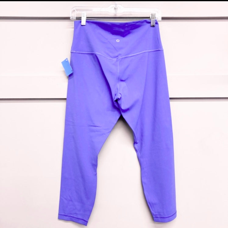 Athletic Leggings By Lululemon In Purple, Size:M