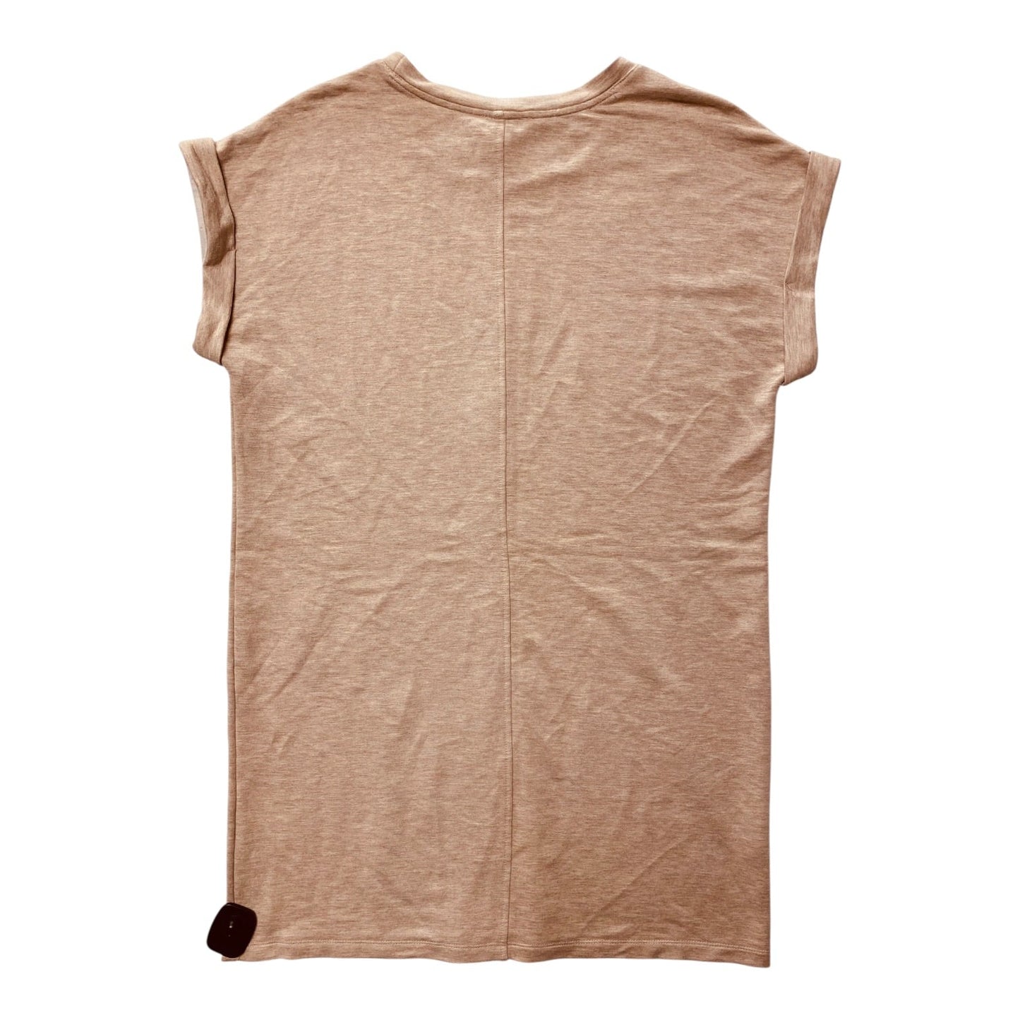 Dress Casual Midi By Calvin Klein In Tan, Size:M