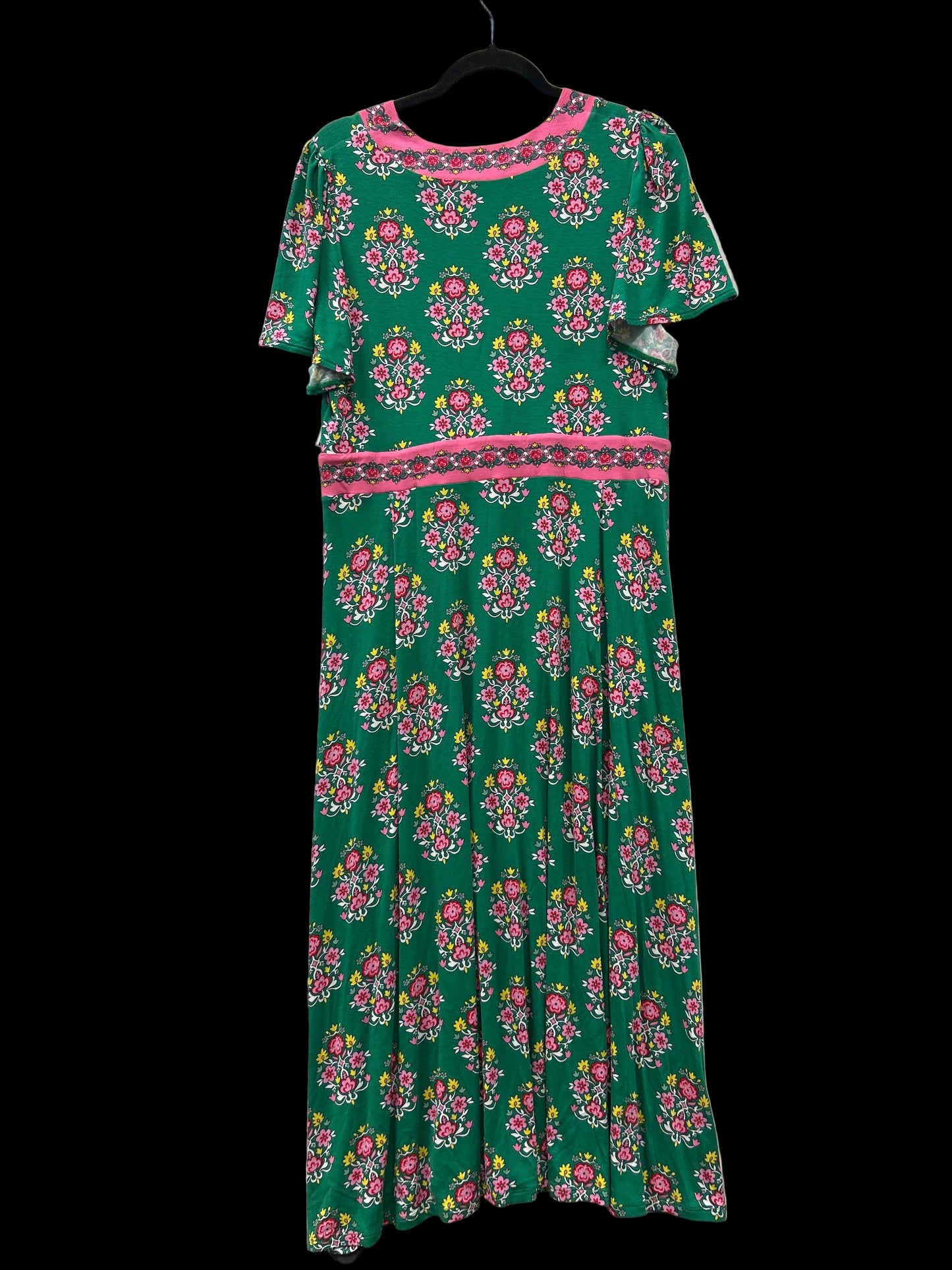 Dress Casual Maxi By Boden In Green, Size:12P
