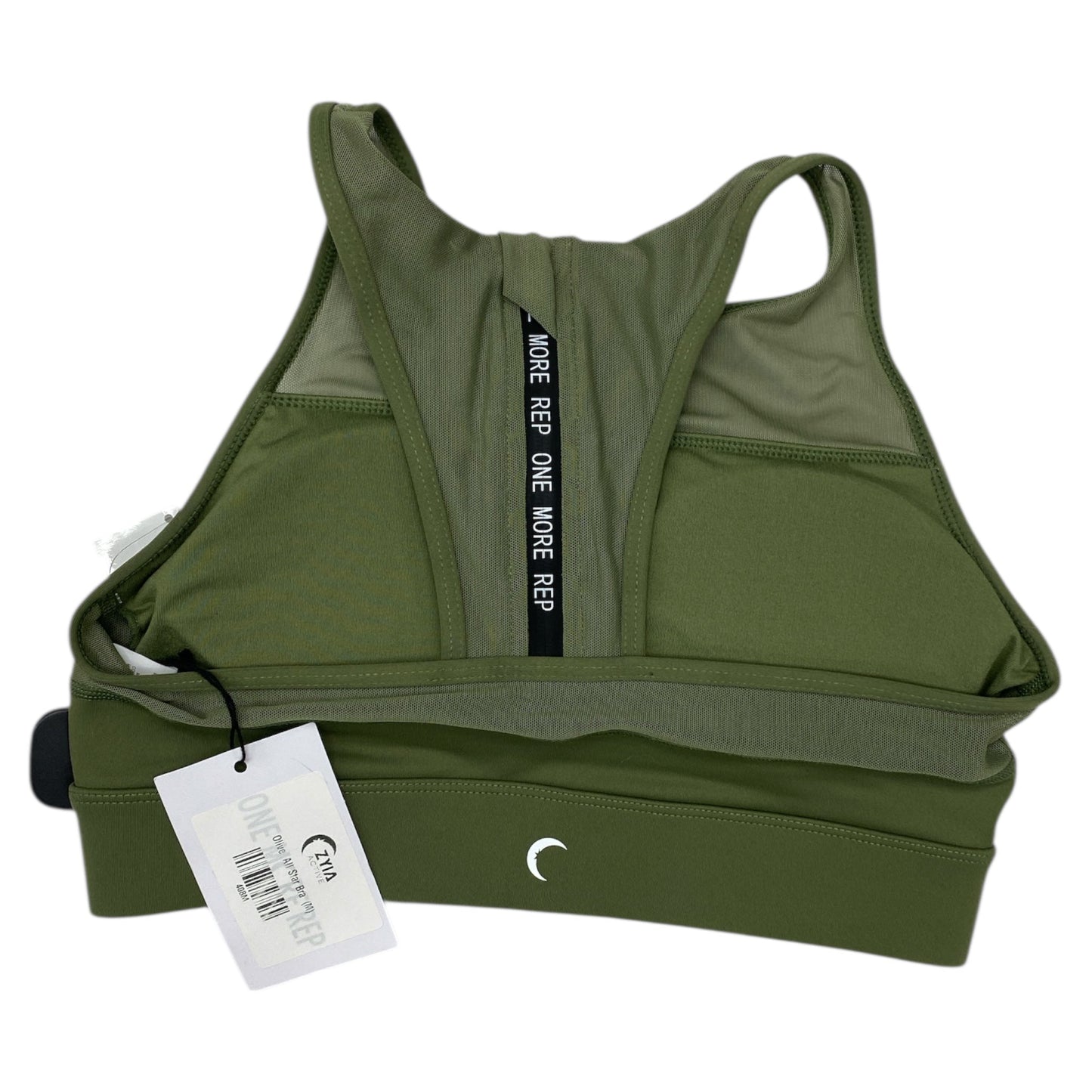 Athletic Bra By Zyia In Green, Size:M
