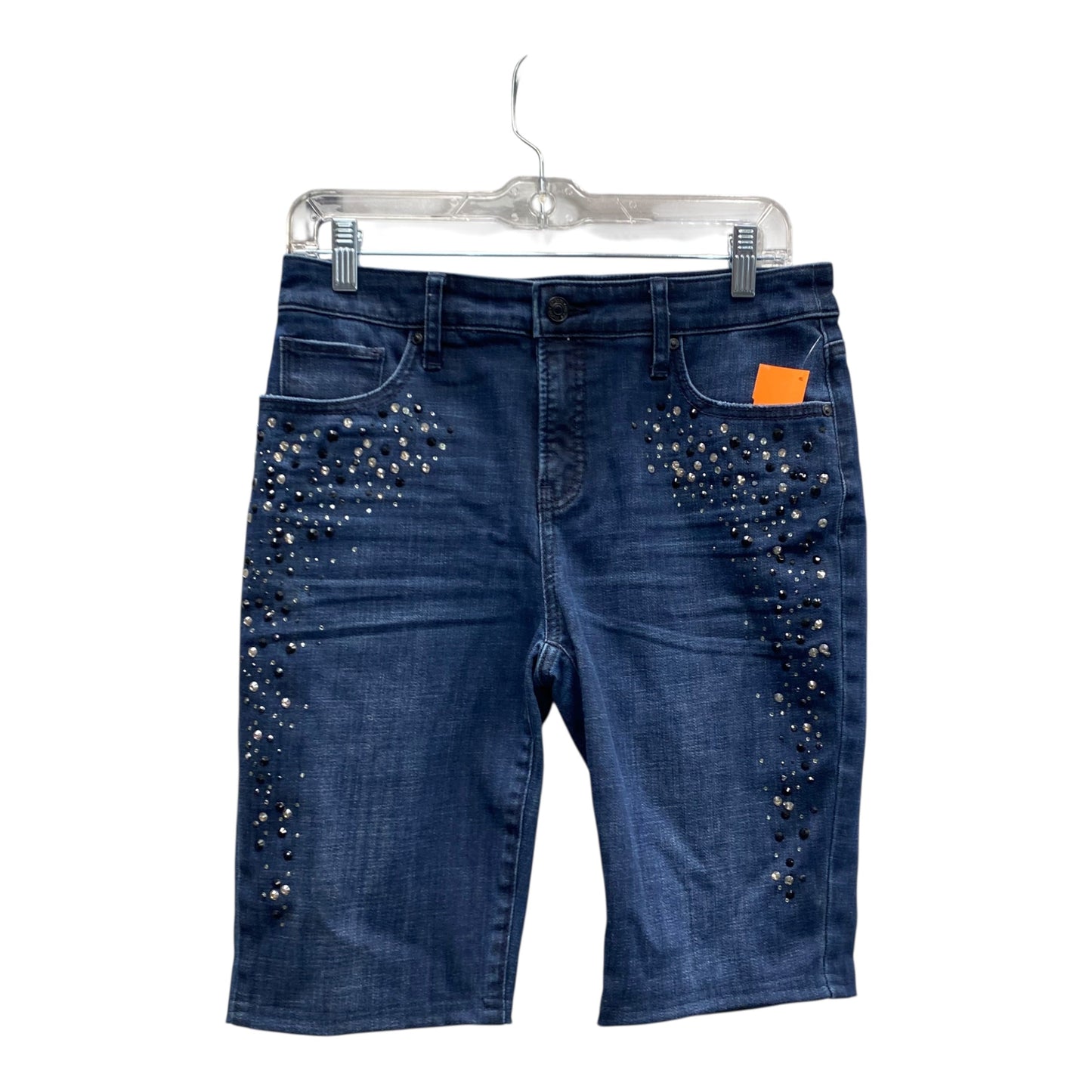 Shorts By Chicos In Blue Denim, Size:4