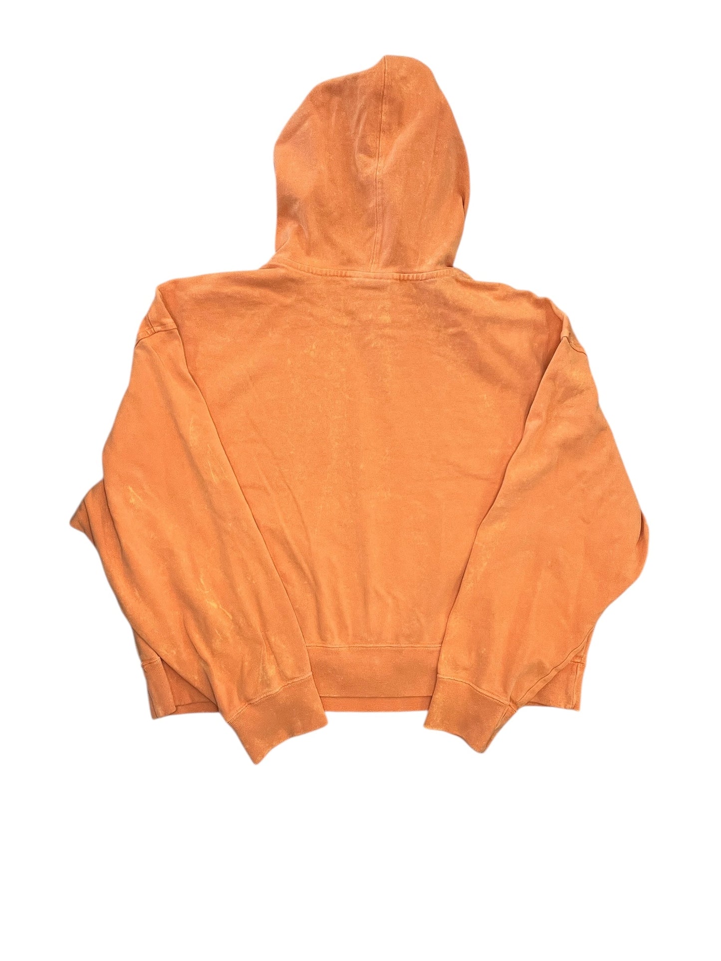 Athletic Top Ls Hoodie By Nike Apparel In Orange, Size:M