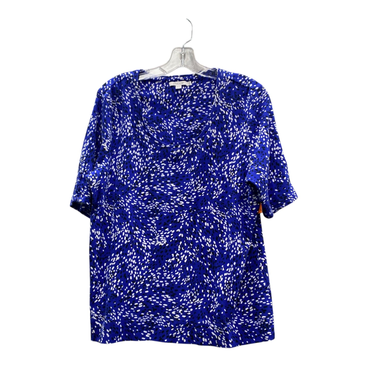 Top Ss By Chicos In Blue, Size:Xl