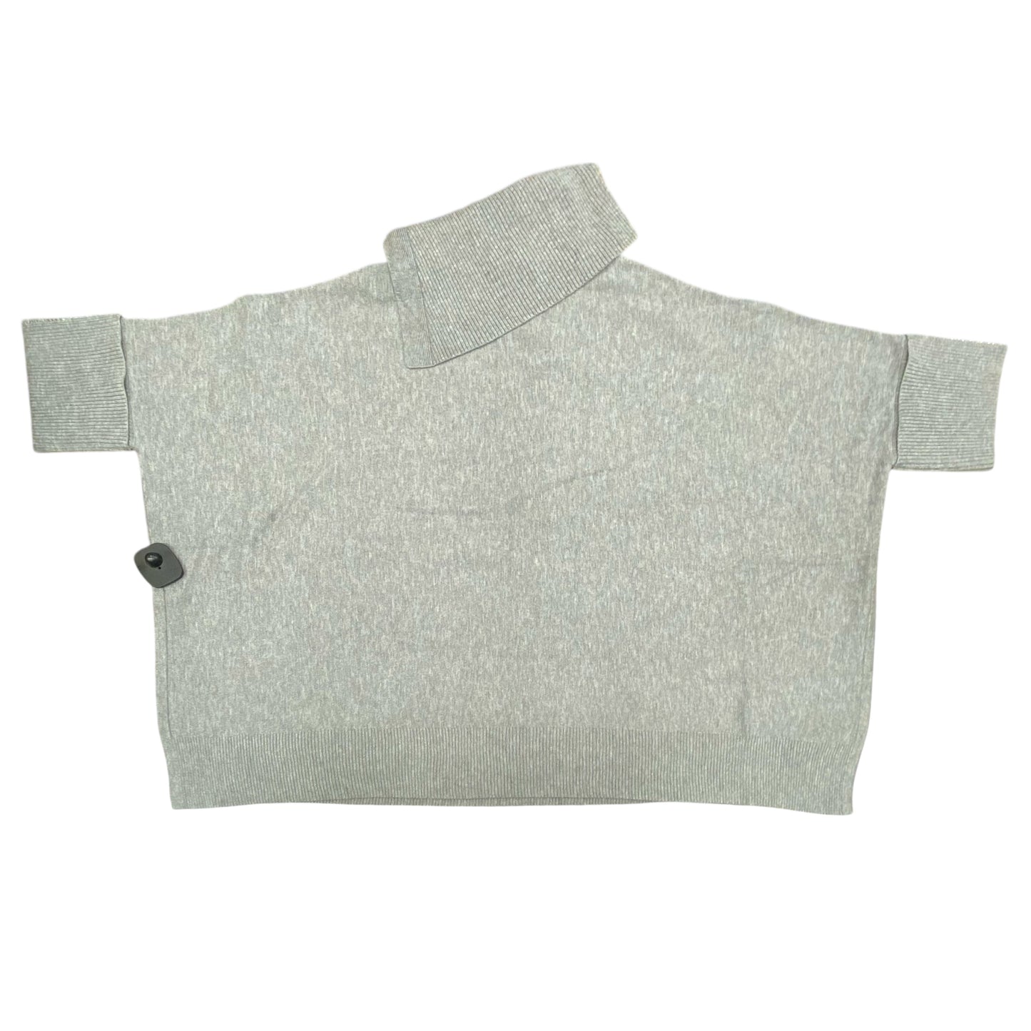 Sweater By Chicos In Grey & Silver, Size:S