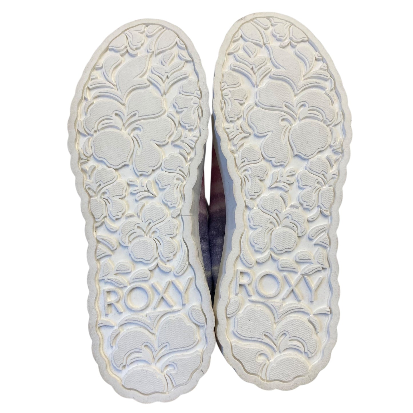 Shoes Flats By Roxy In Pink & Purple, Size:9