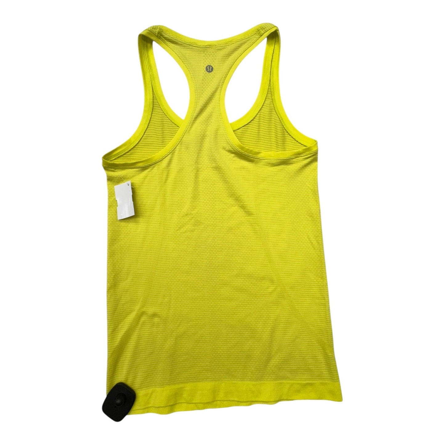 Athletic Tank Top Designer By Lululemon In Yellow, Size:4