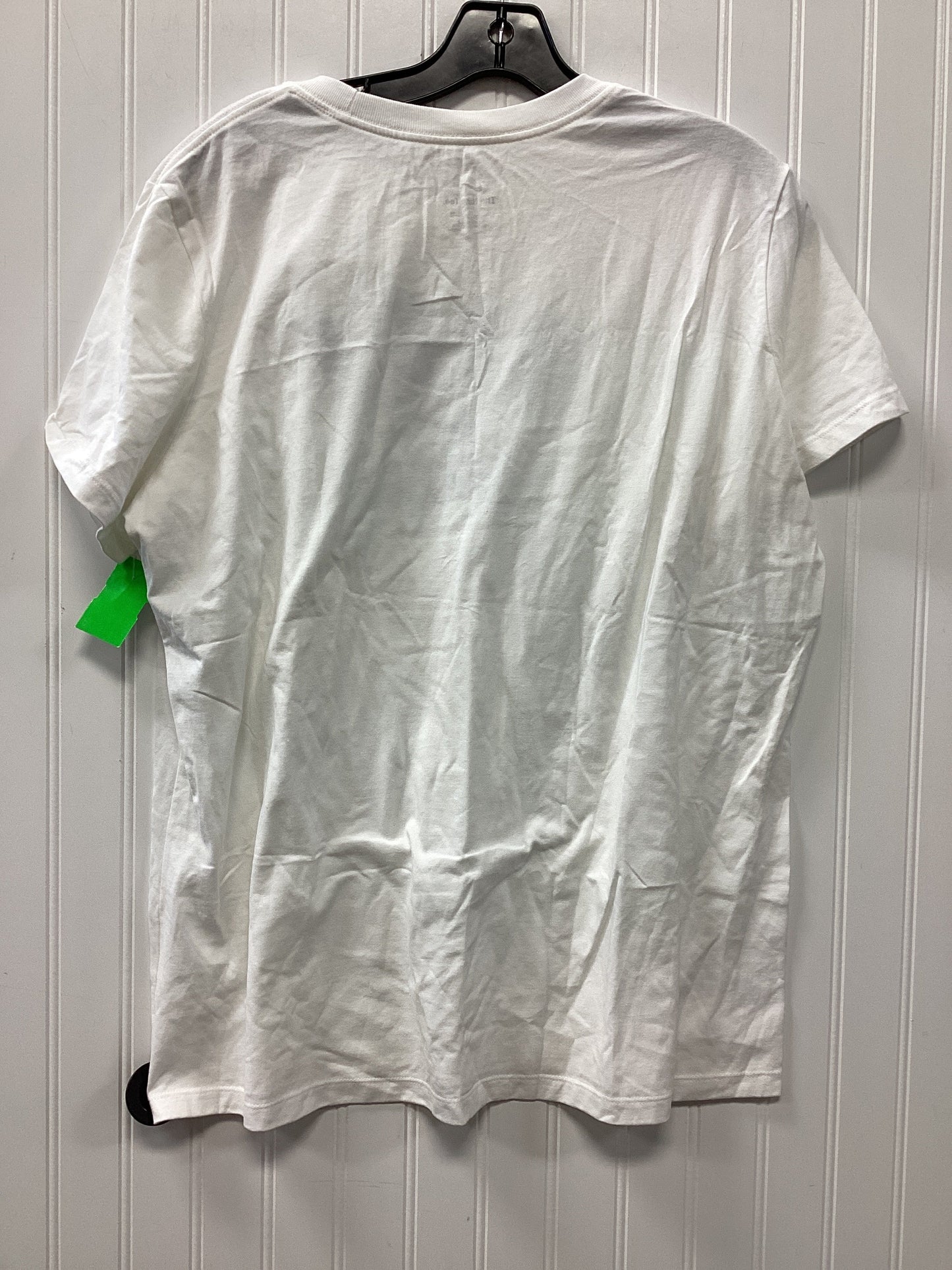 Athletic Top Ss By Nike Apparel In White, Size:Xl NWT