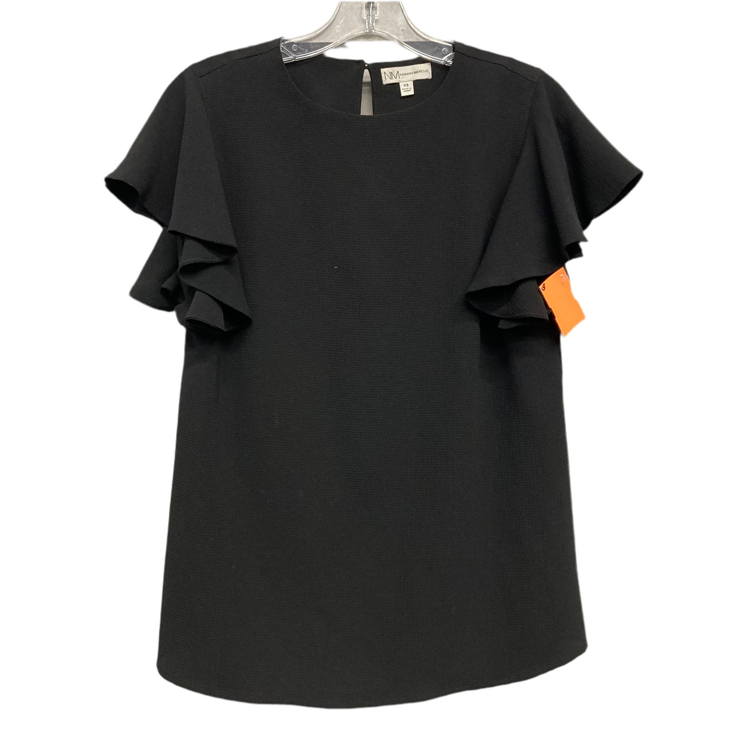 Top Ss Designer By Neiman Marcus In Black, Size:Xs