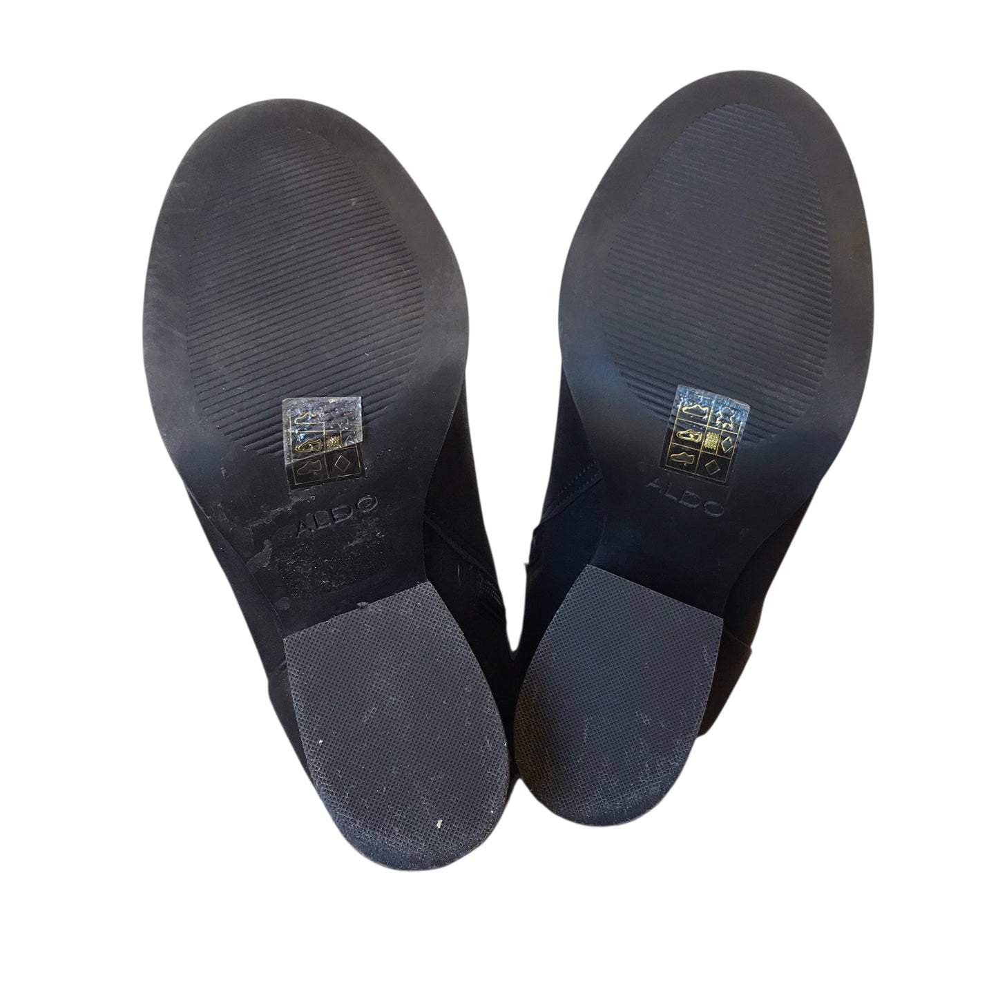 Boots Knee Heels By Aldo In Black, Size:6.5