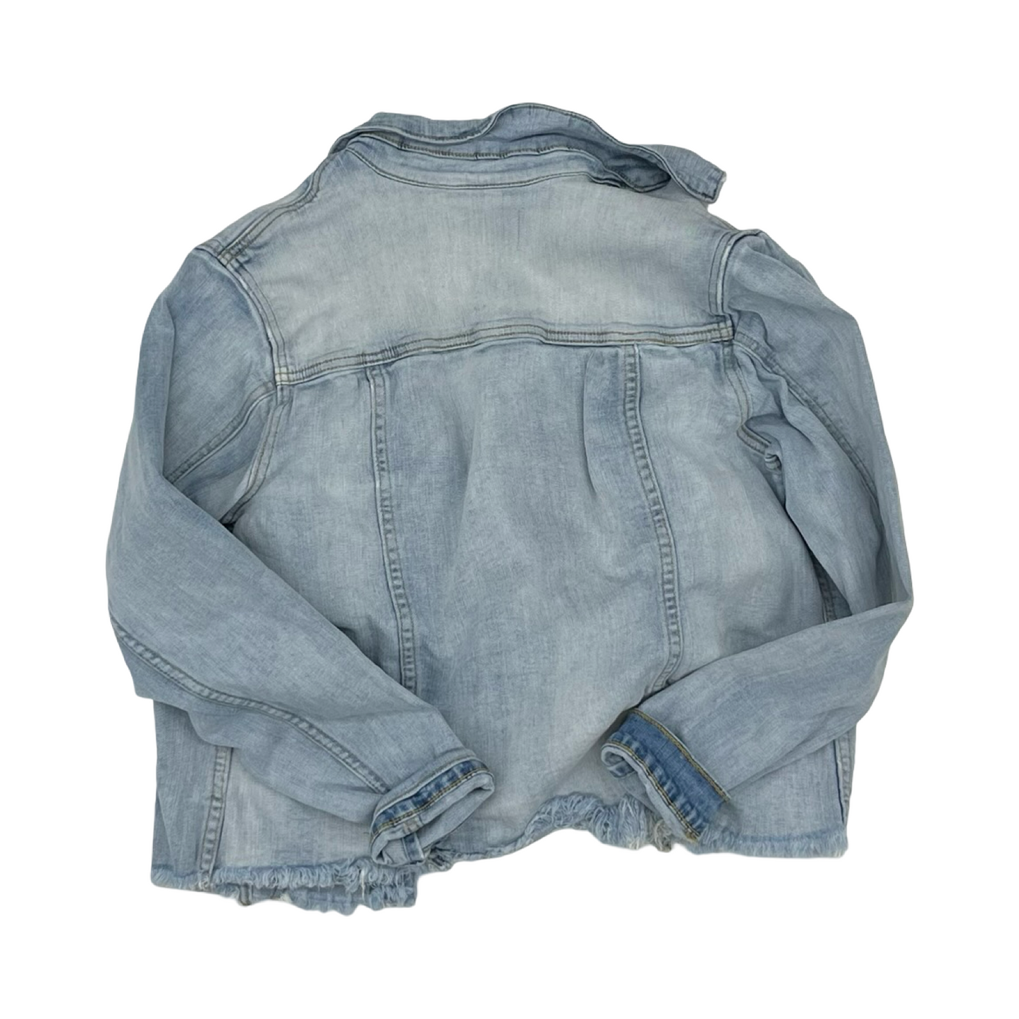 Jacket Denim By Clothes Mentor In Blue Denim, Size:M
