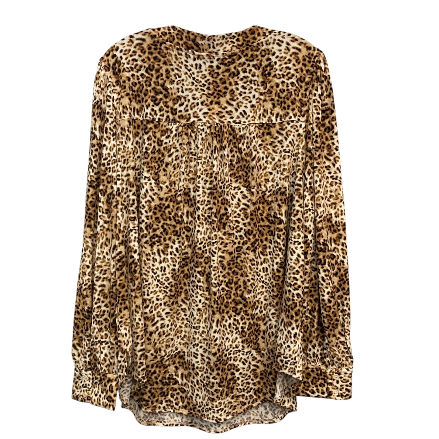 Top Ls By Lane Bryant In Animal Print, Size:1X