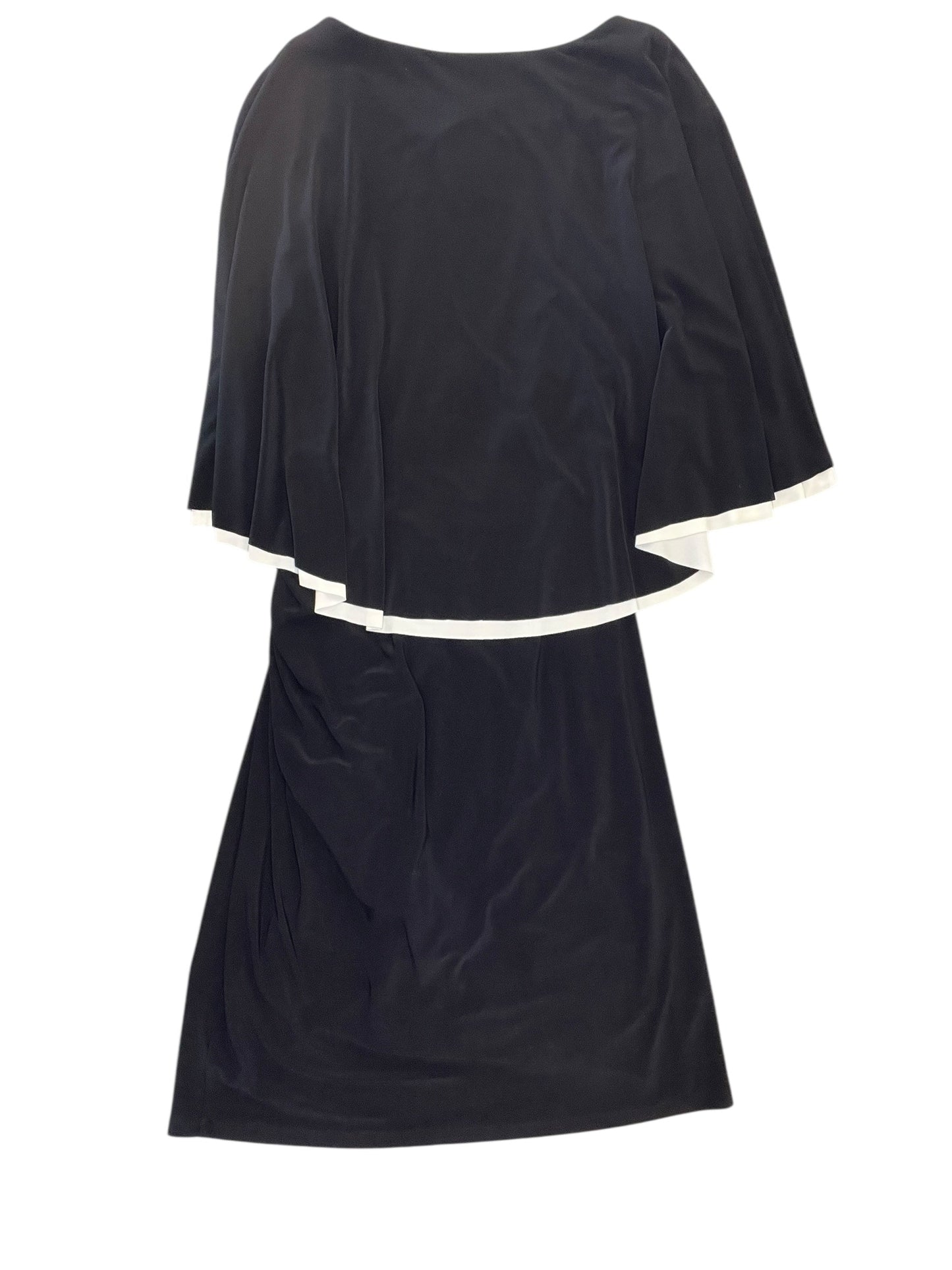 Dress Work By Lauren By Ralph Lauren In Black, Size:L