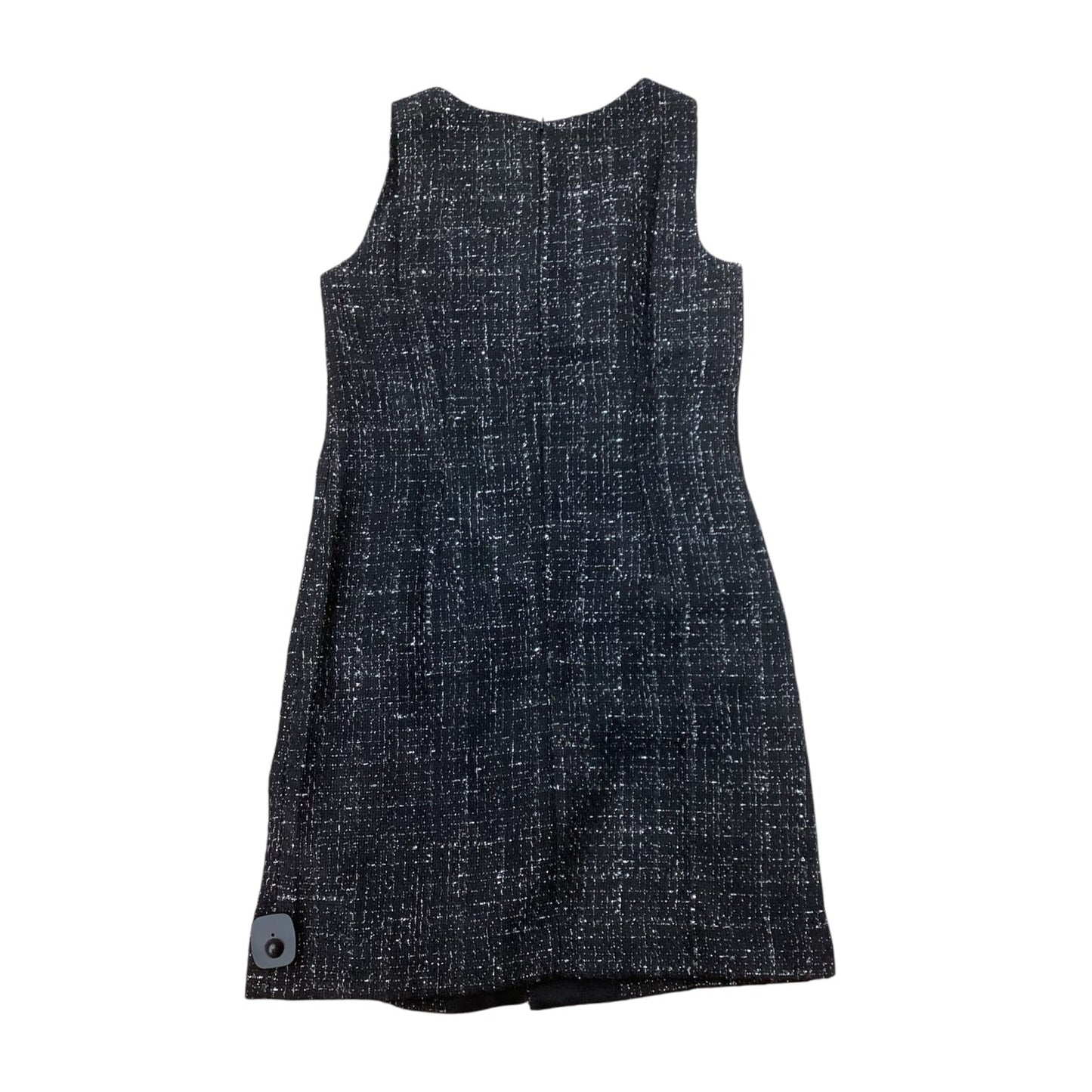 Dress Party Short By Talbots In Black & Silver, Size:6