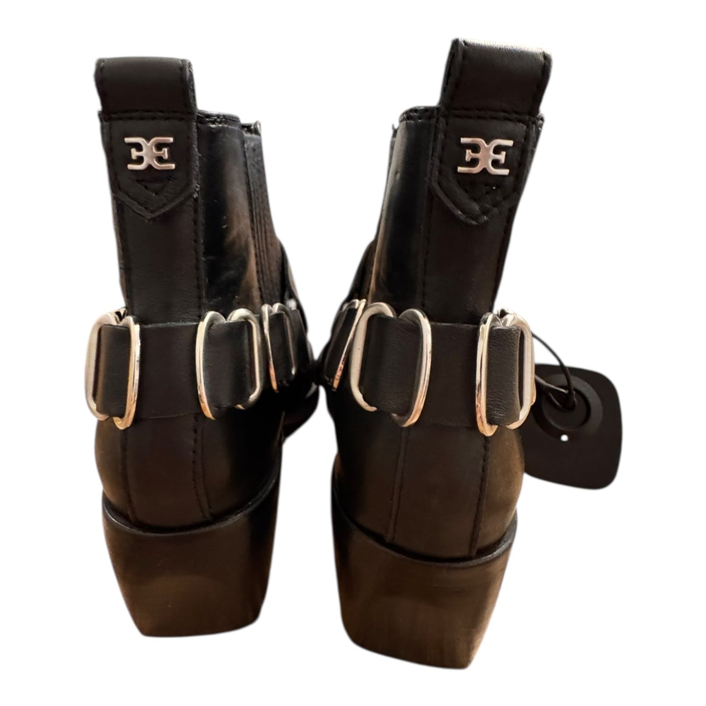 Boots Ankle Heels By Sam Edelman In Black, Size:6