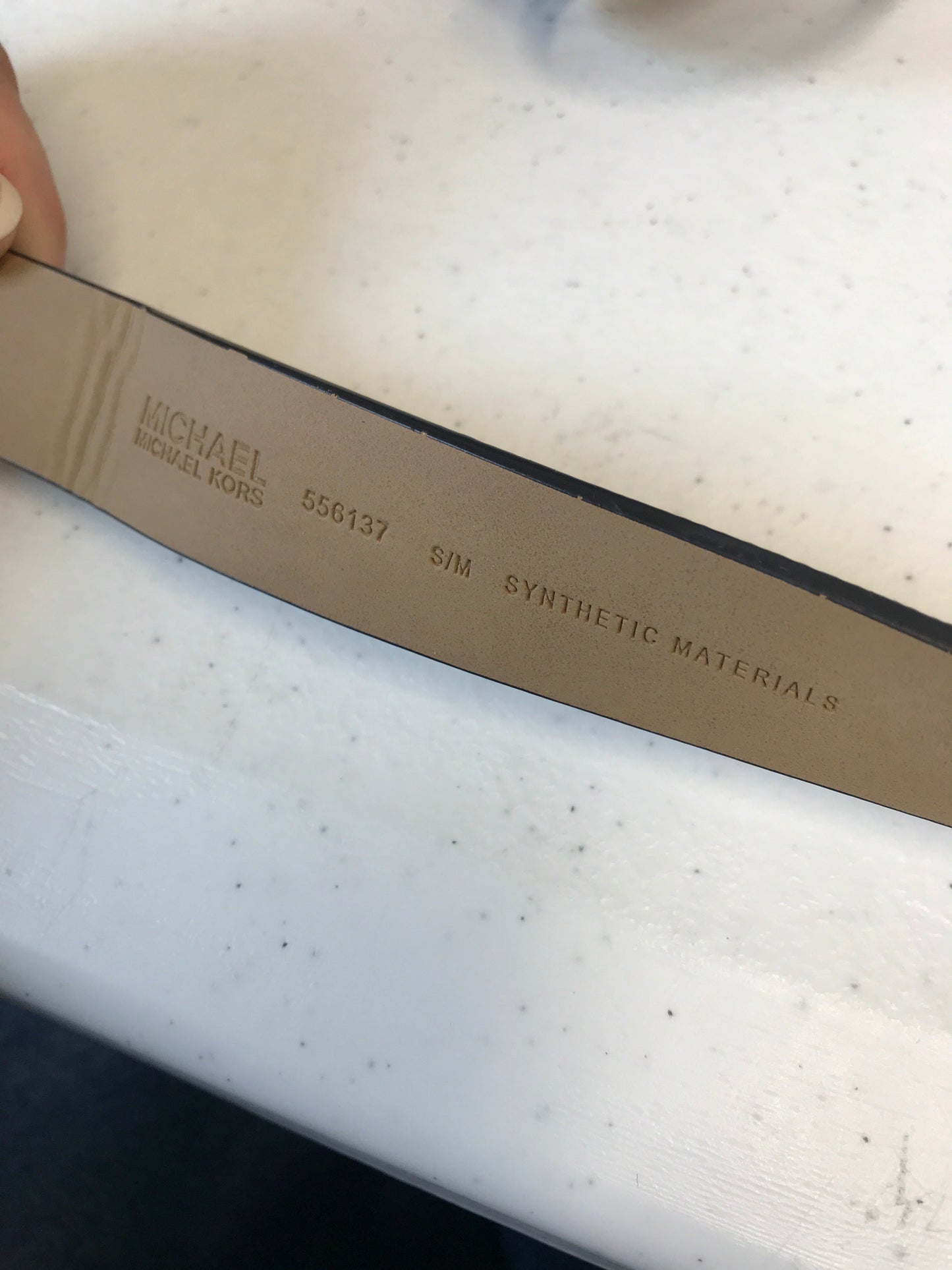 Belt Bag Designer By Michael Kors In Black & Grey, Size:Small