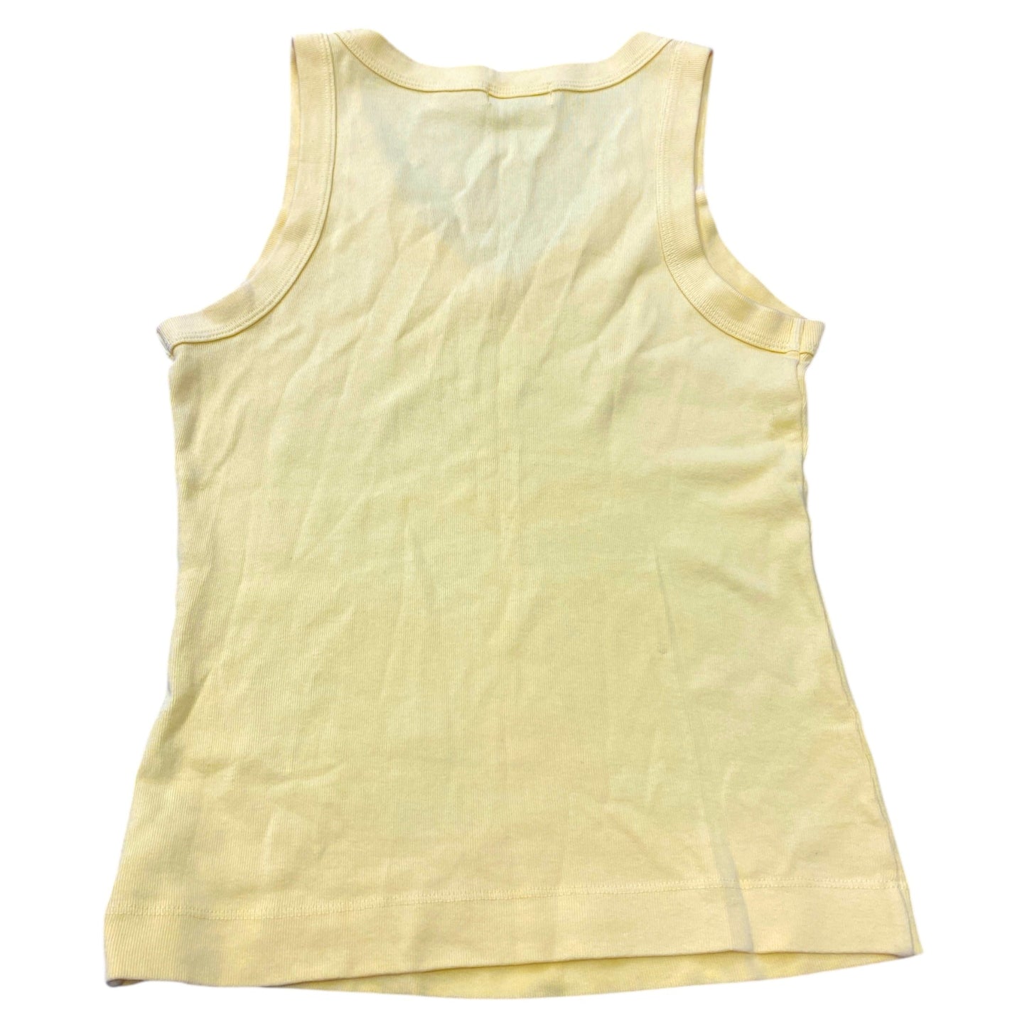 Top Sleeveless Basic By Michael Stars In Yellow, Size:S