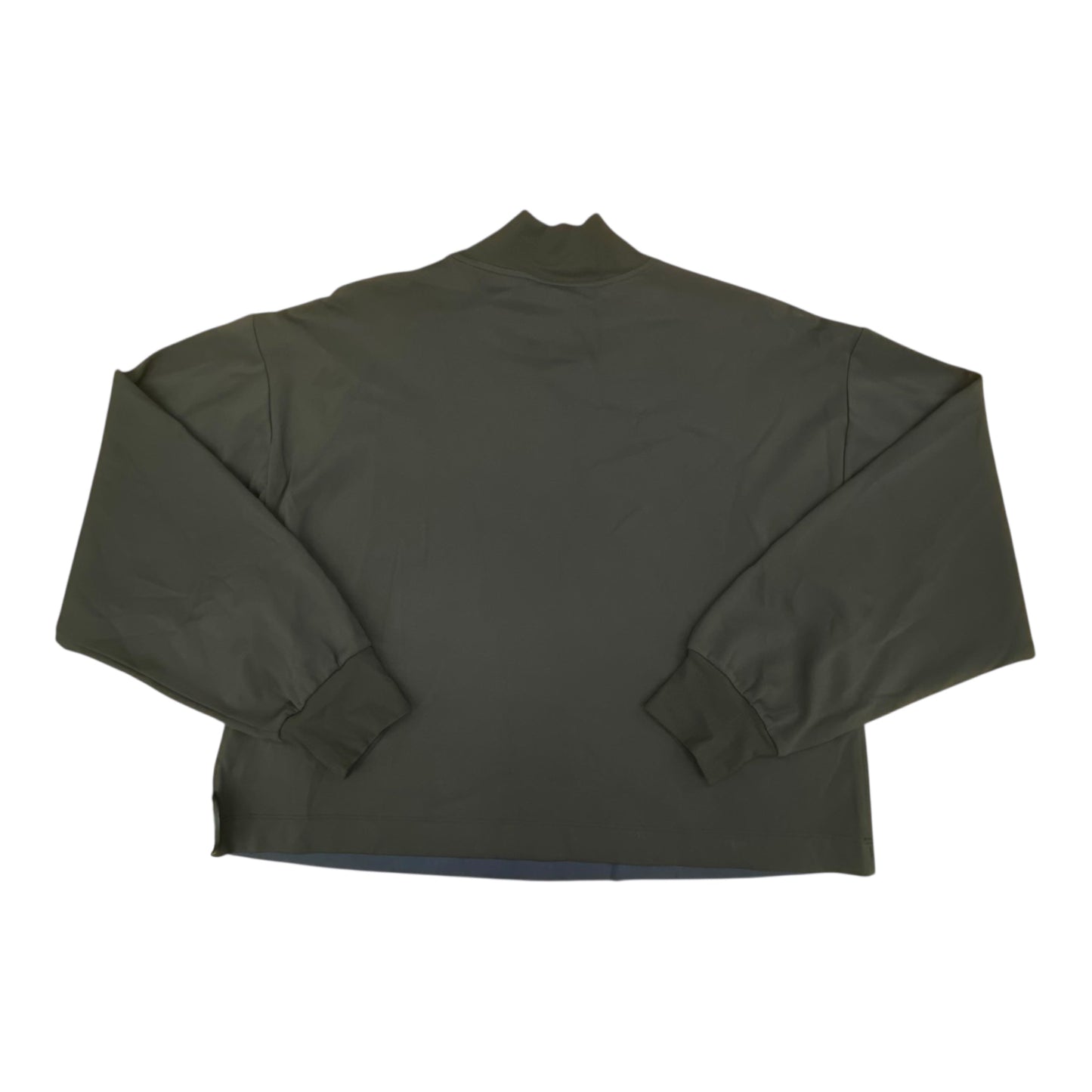 Athletic Sweatshirt Collar By Athleta In Black & Blue, Size:L