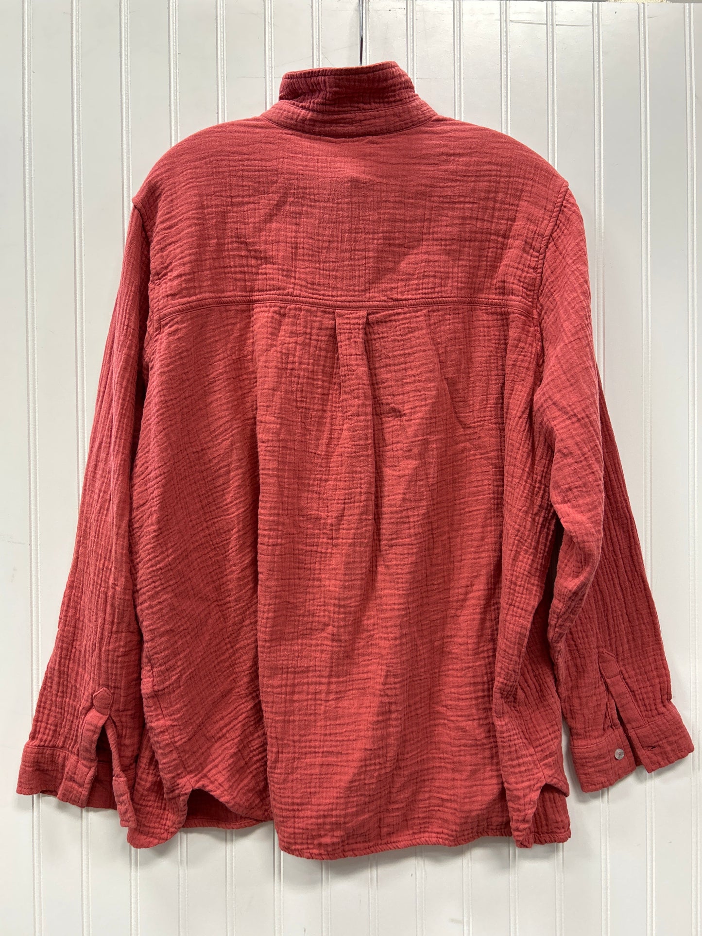 Tunic Ls By Jessica Simpson In Red, Size:Xxl