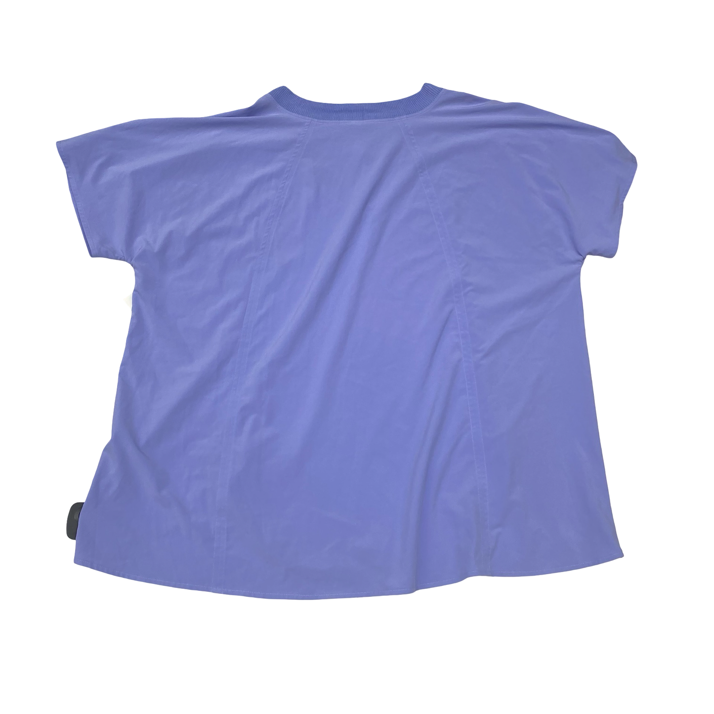 Athletic Top Ss By Athleta In Blue, Size:1X